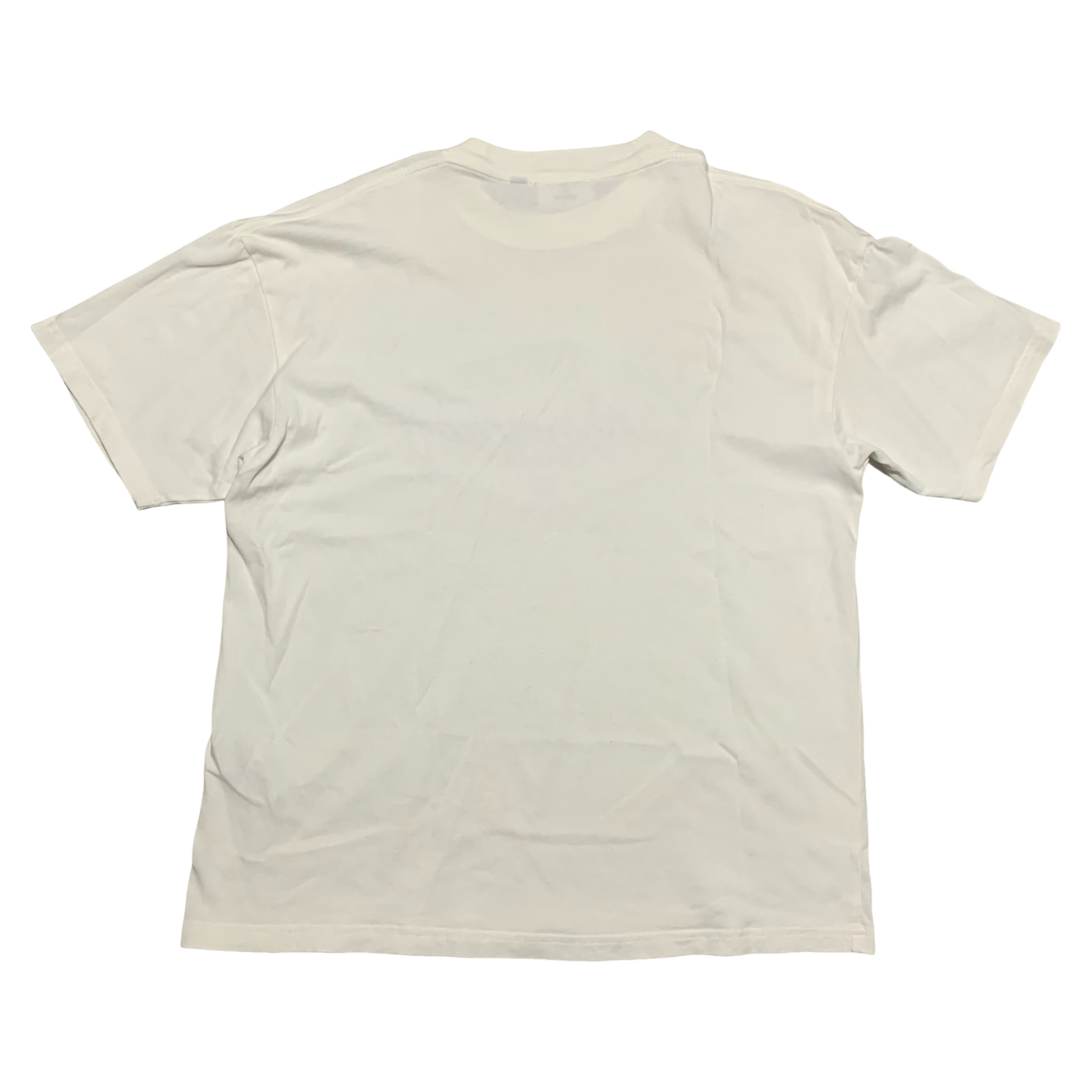 Represent Medium Harrods Logo Crest Flat White Tee