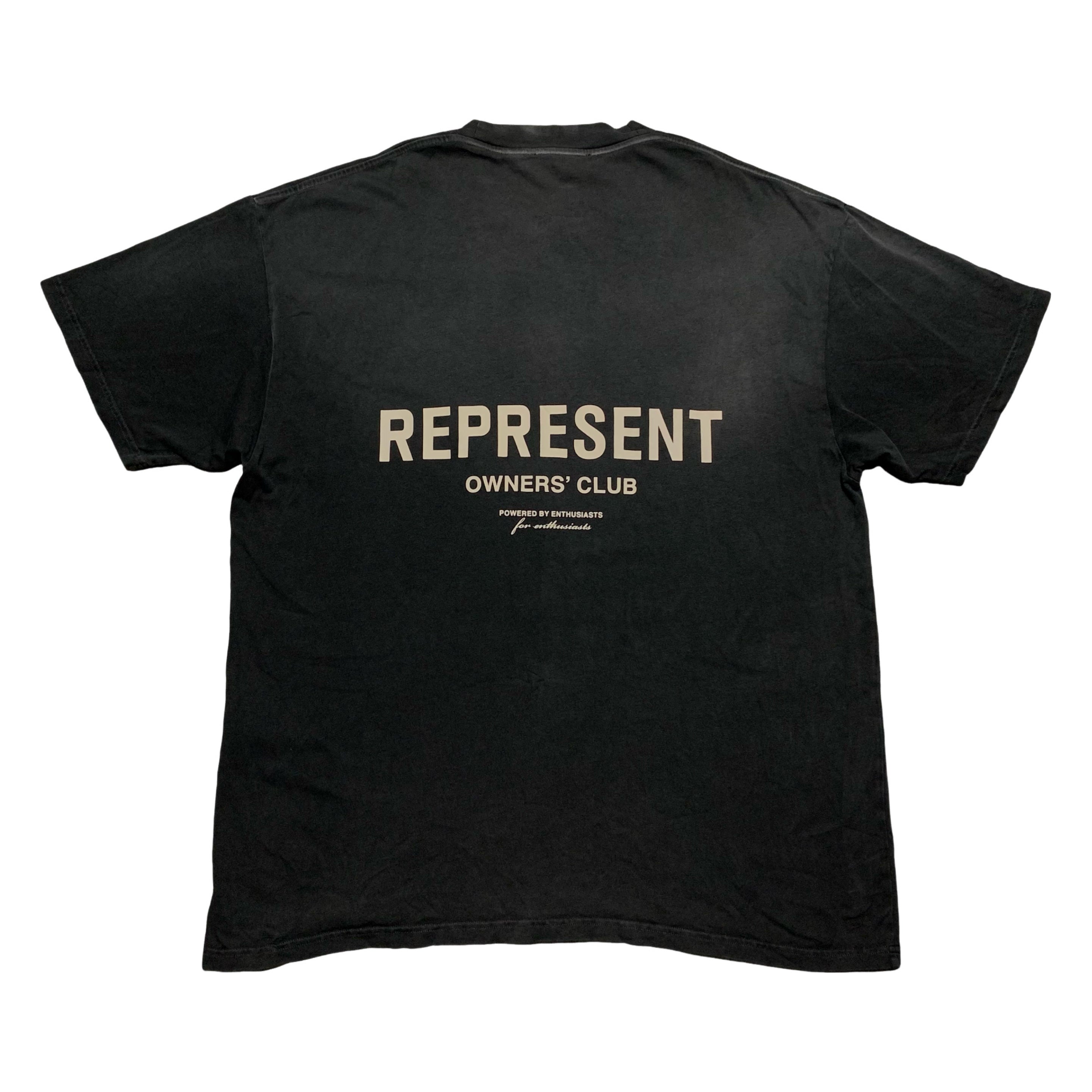 Represent XL Owners Club Stained Black Tee