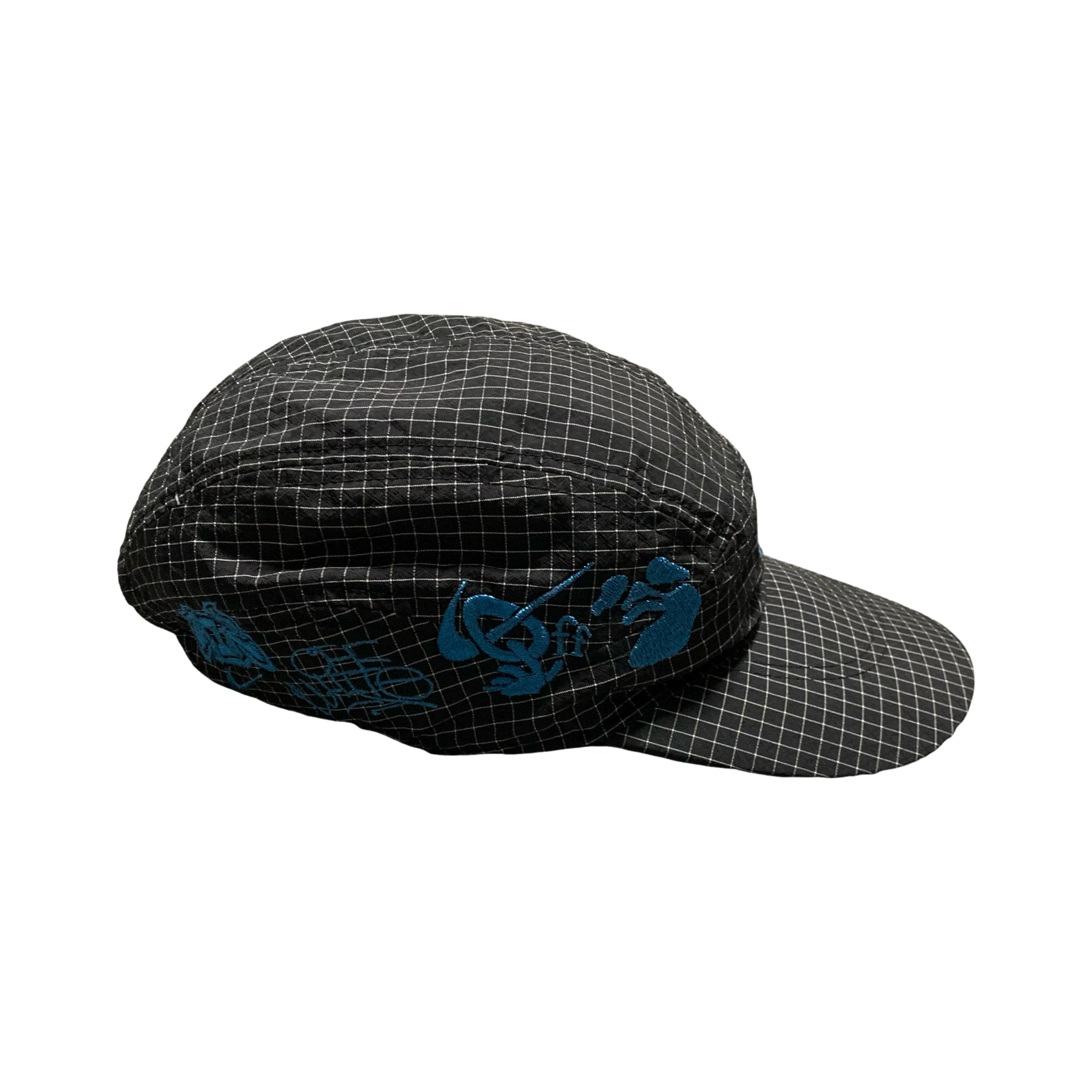 Off White Nike Cap NRG Tailwind Black Hat Ripstop Baseball Cap