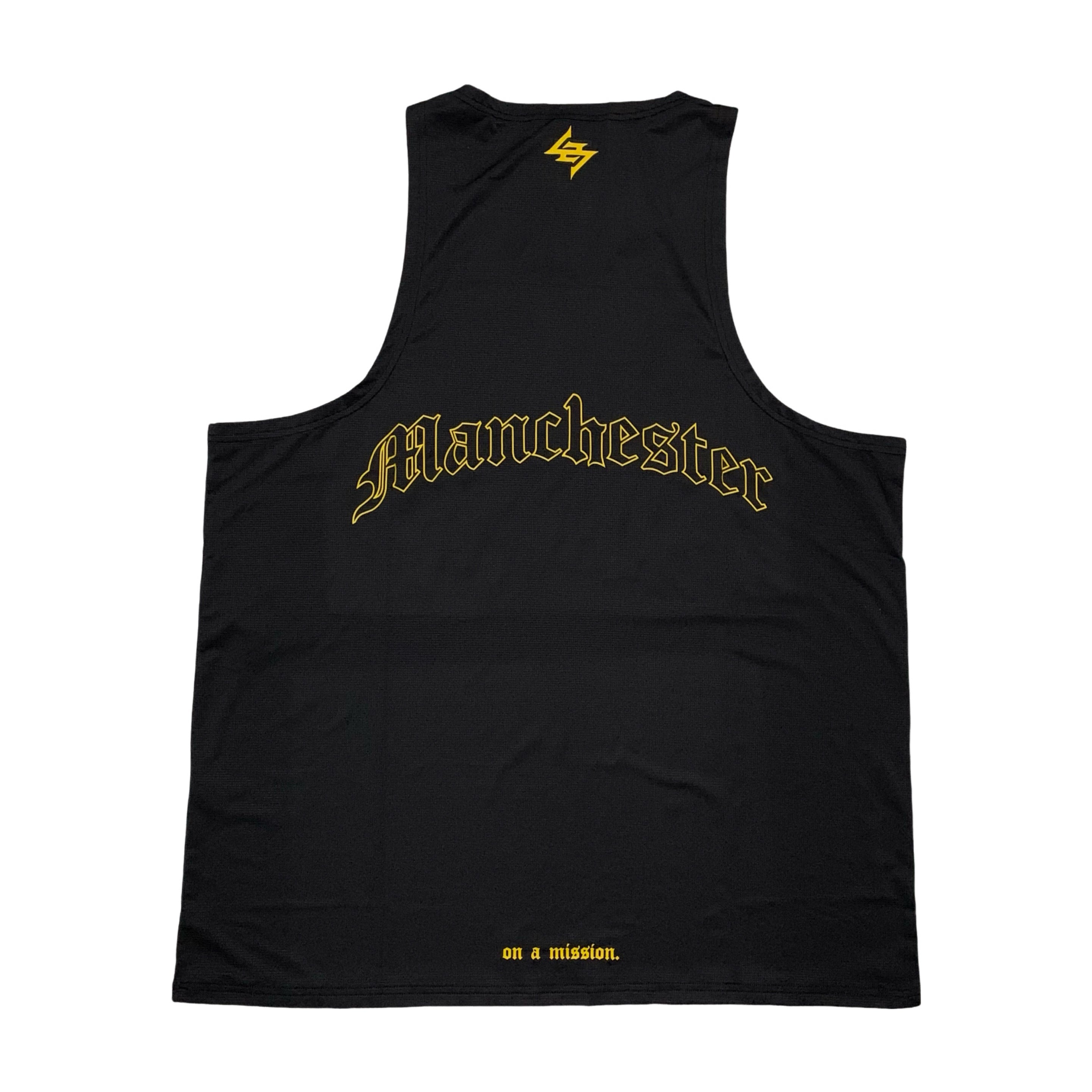 Represent XL 247 Manchester Singlet Black Tank Vest Top