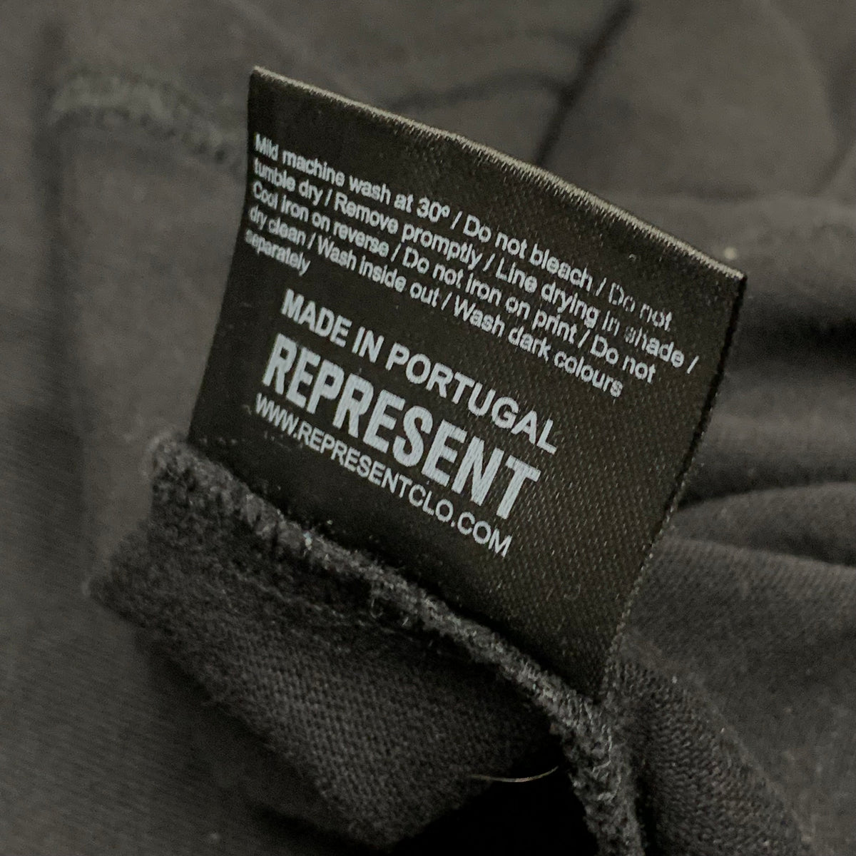 Represent Medium Tee Owners Club Jet Black T-Shirt