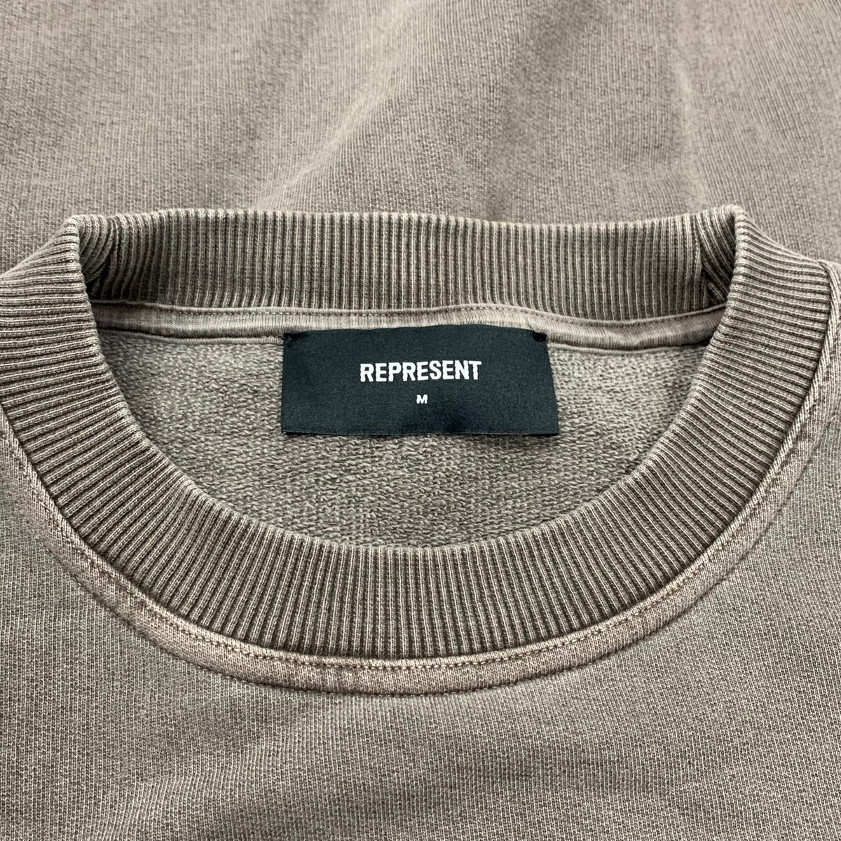 Represent Medium Sweatshirt Owners Club Fog Sweater Crewneck