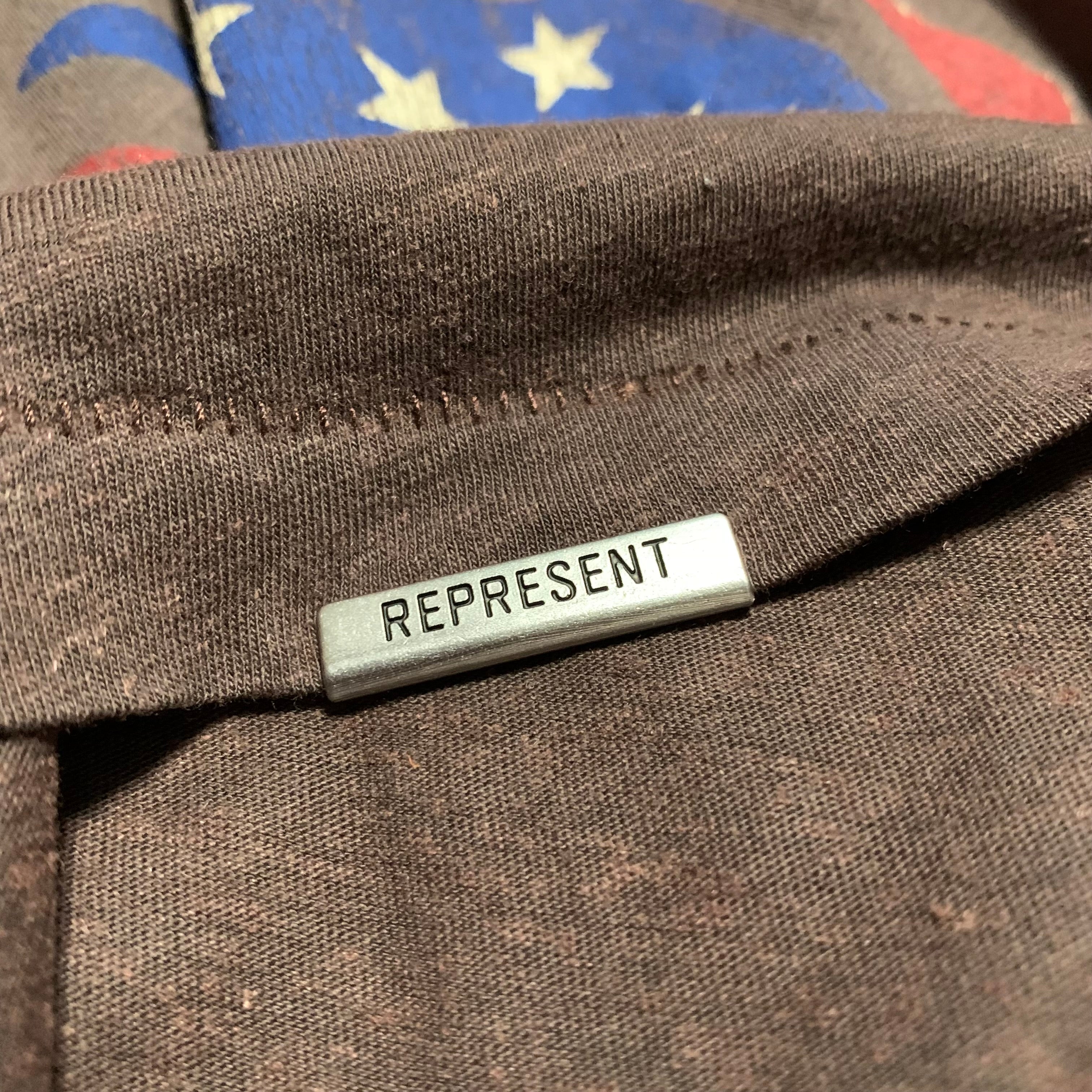 Represent Small Dream On Tour Vitkac Brown Tee