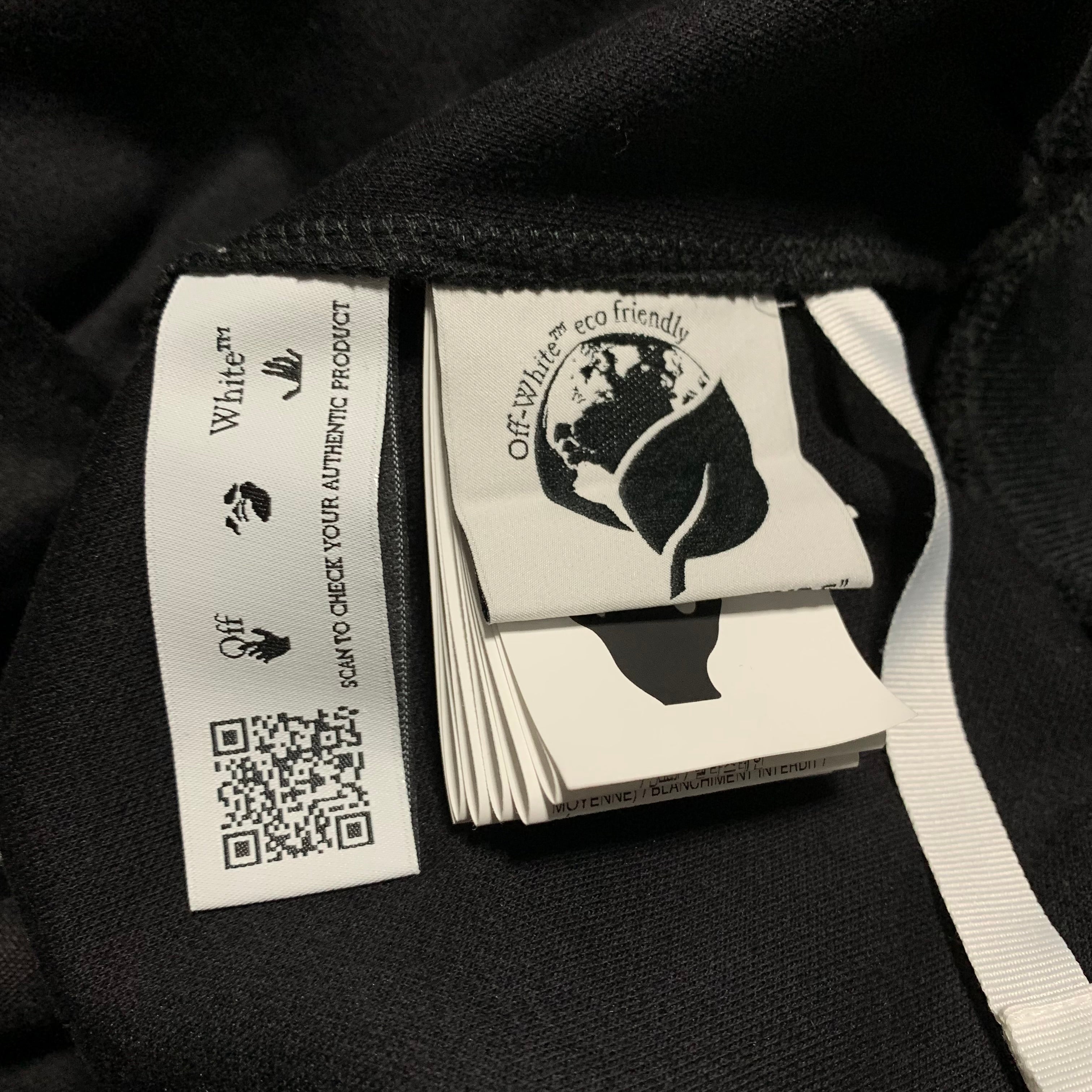 Off White Medium Jacket Single Arrows Black Track Top Jacket Virgil Ablloh