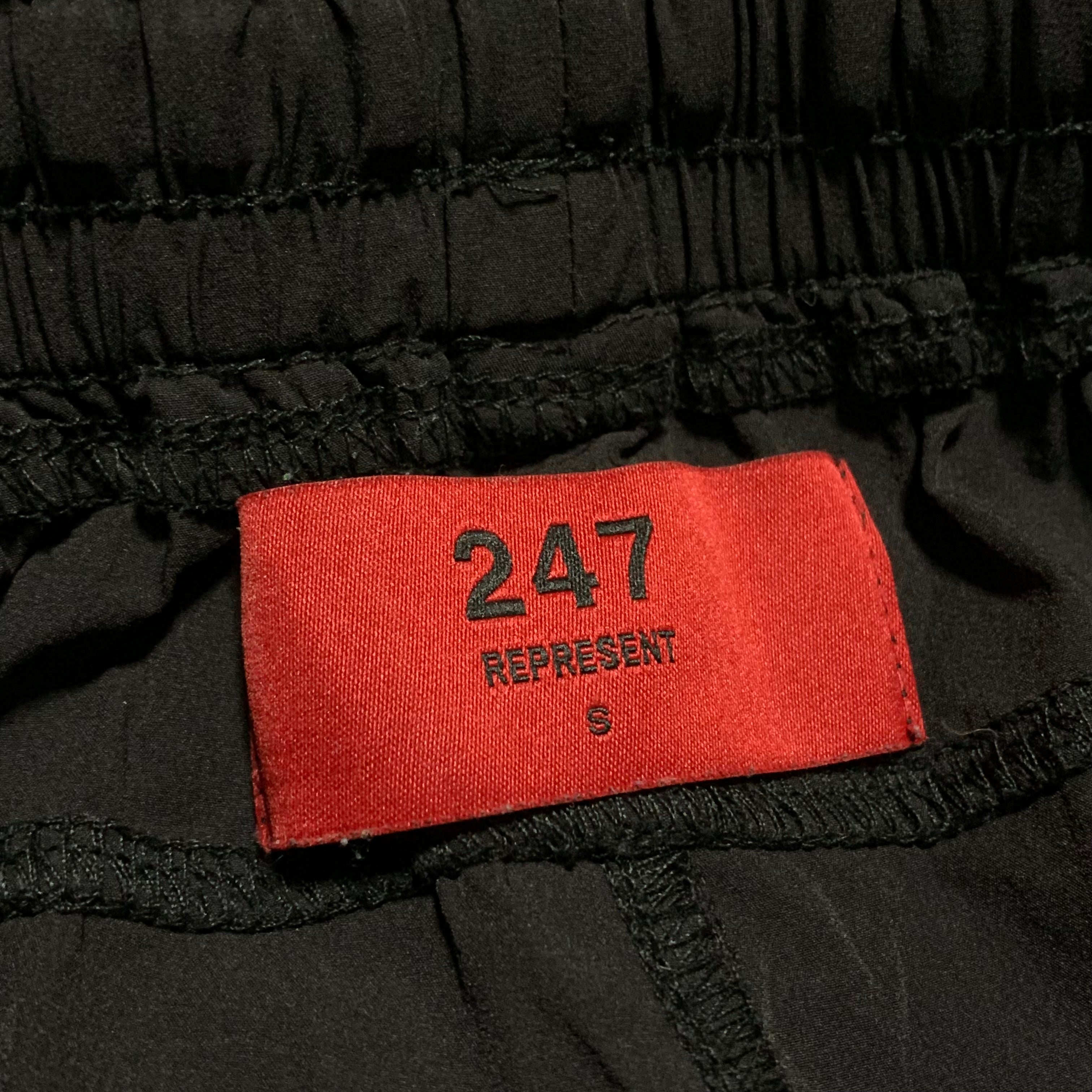 Represent Small Shorts 247 Black Gym Bottoms