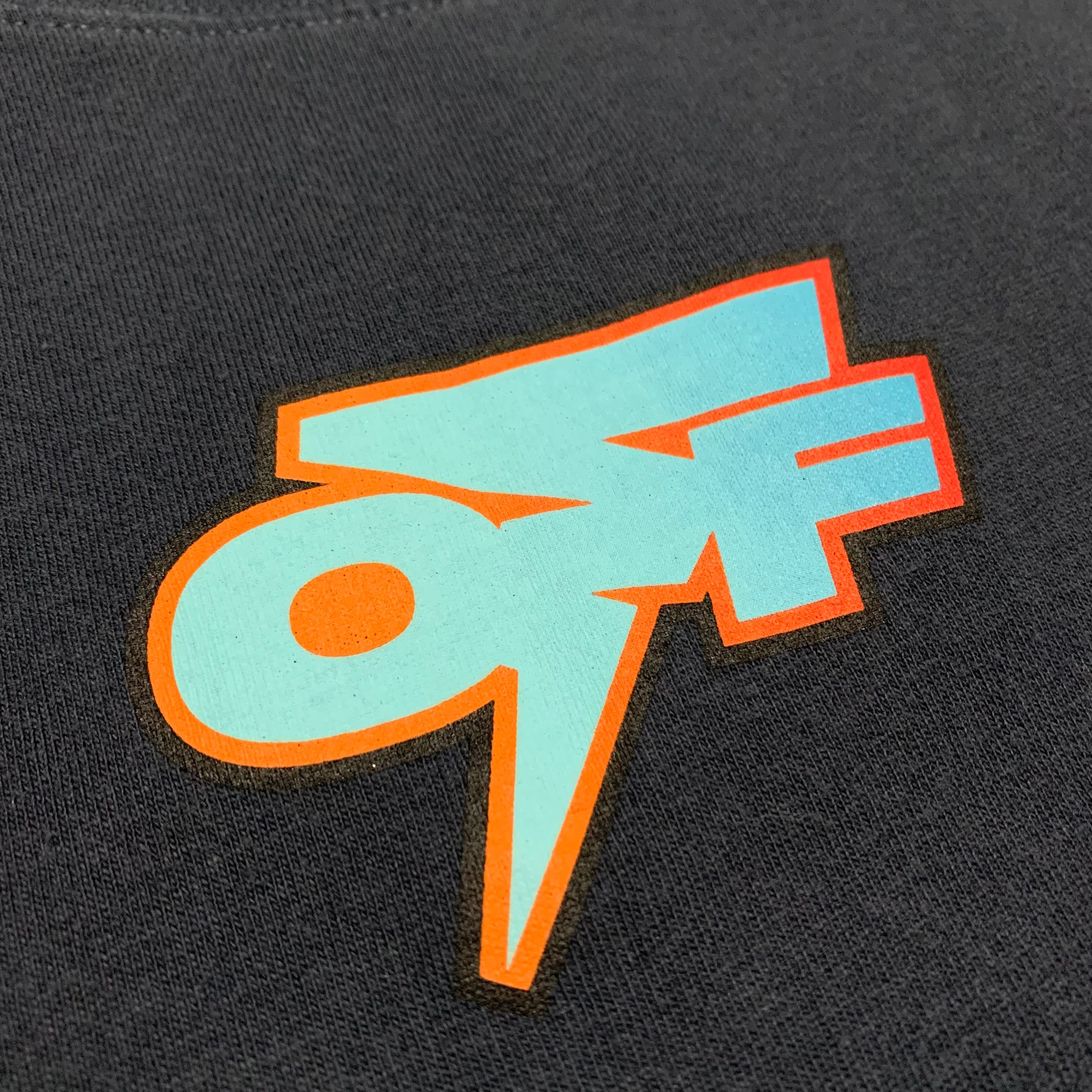 Off White Medium Lighting Arrows Blue Tee Virgil Abloh