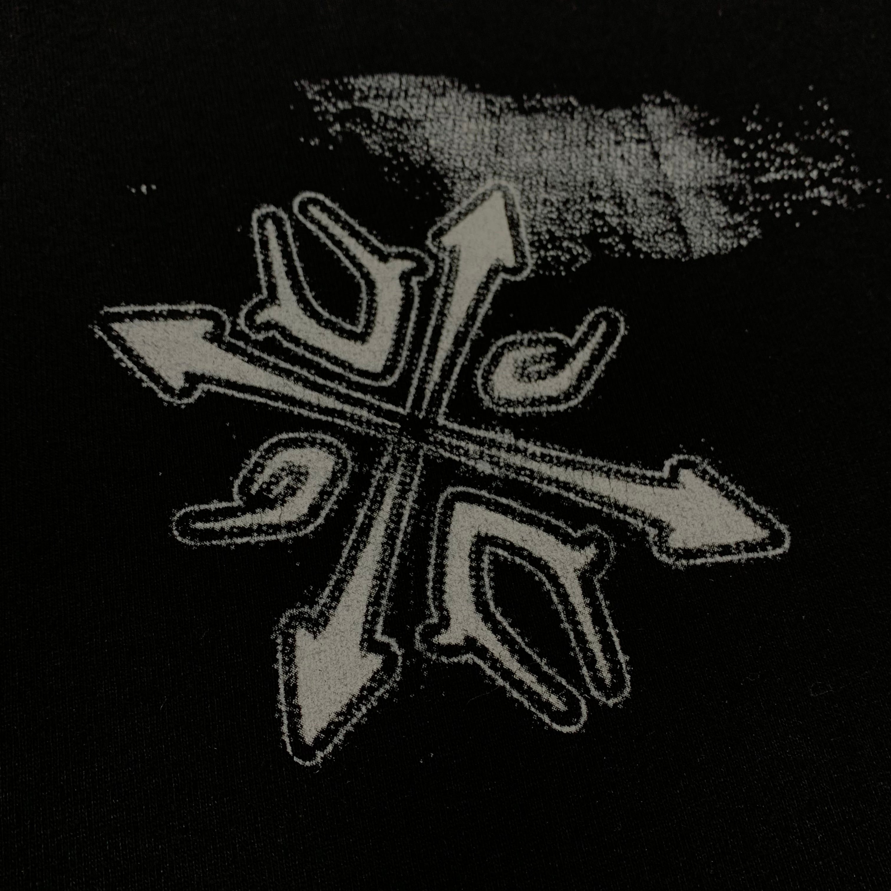 Off White Small Tee Tribal Arrows Black T-Shirt Virgil Abloh
