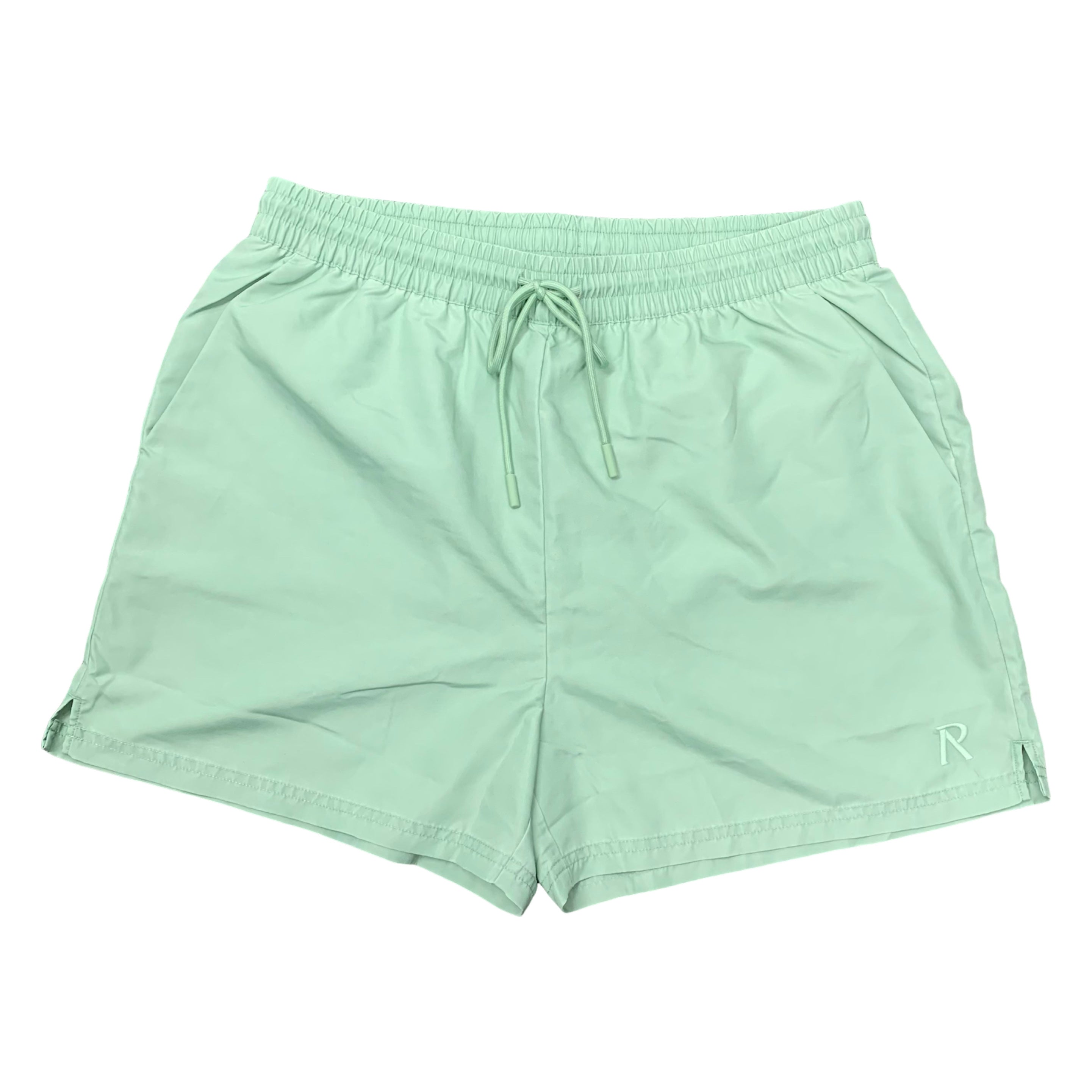 Represent Large Swim Shorts Initial Mint Green Bottoms