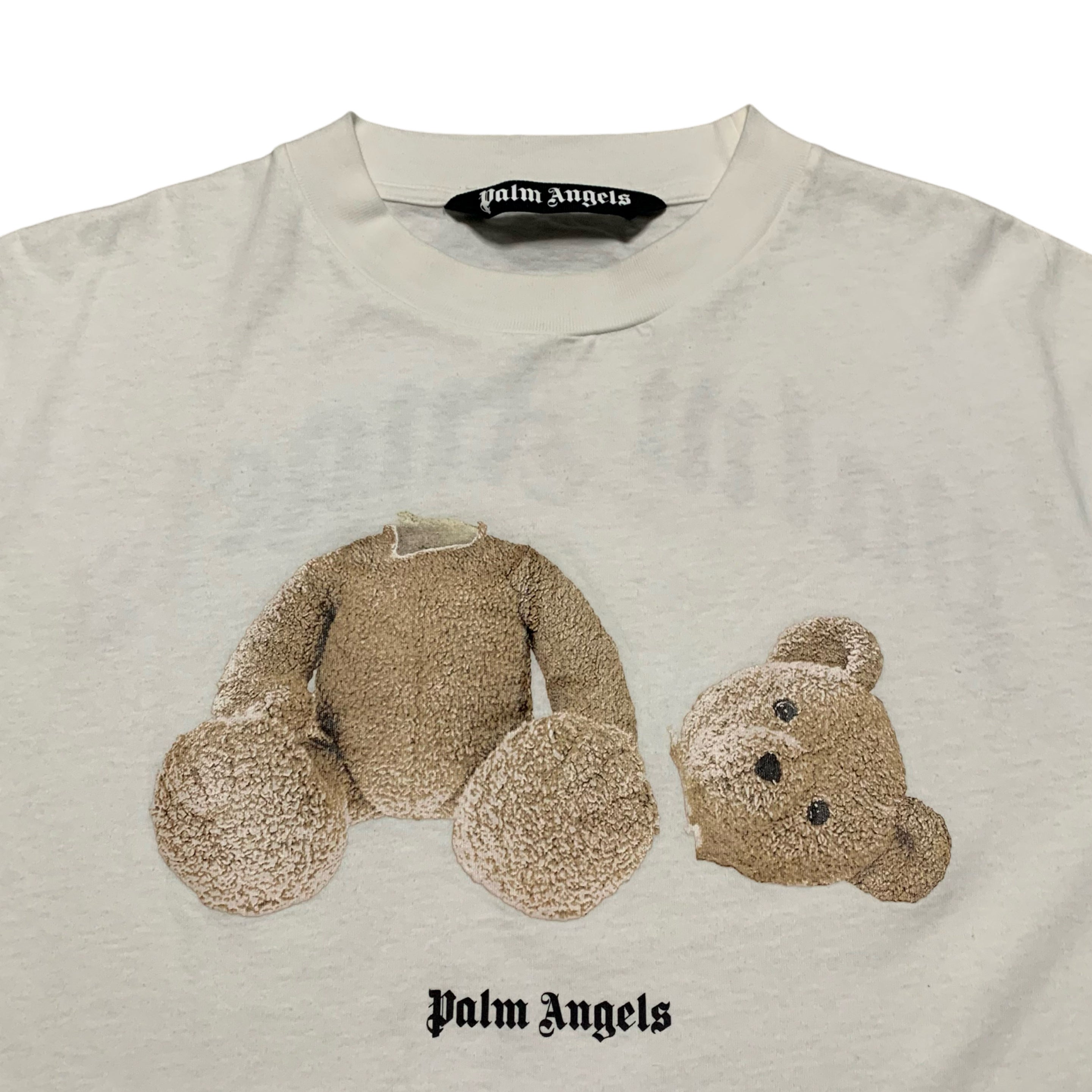 Palm Angels Large Kill The Bear White Tee