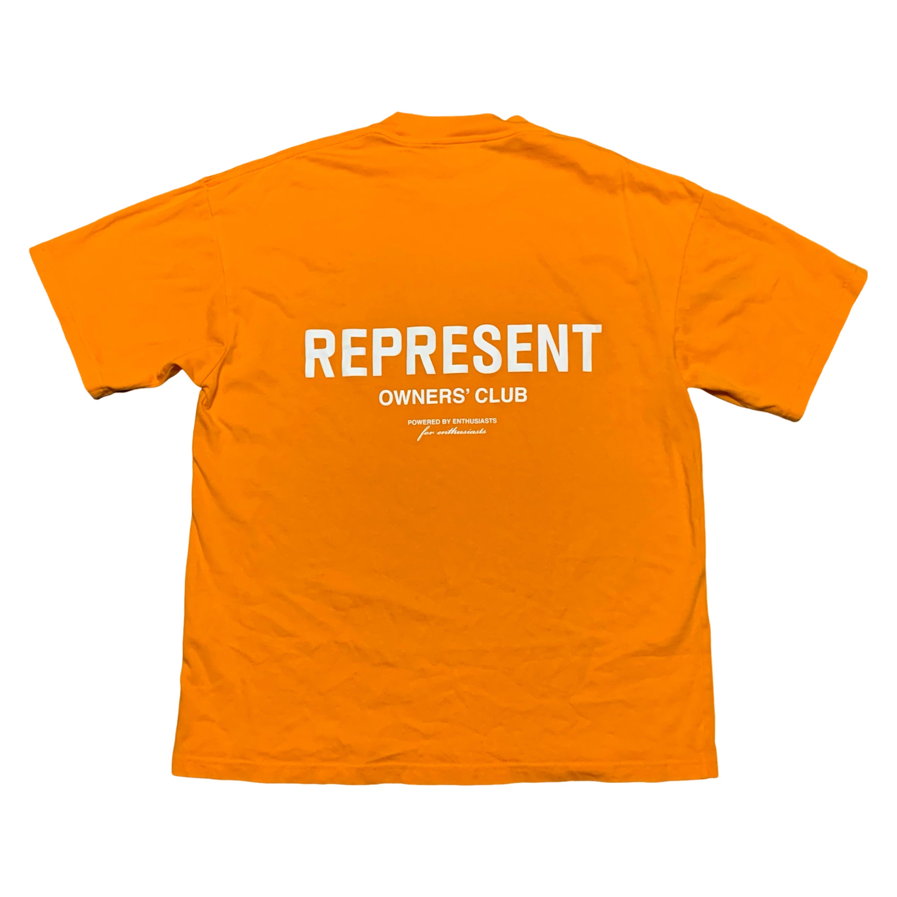 Represent Small Owners Club Orange Tee