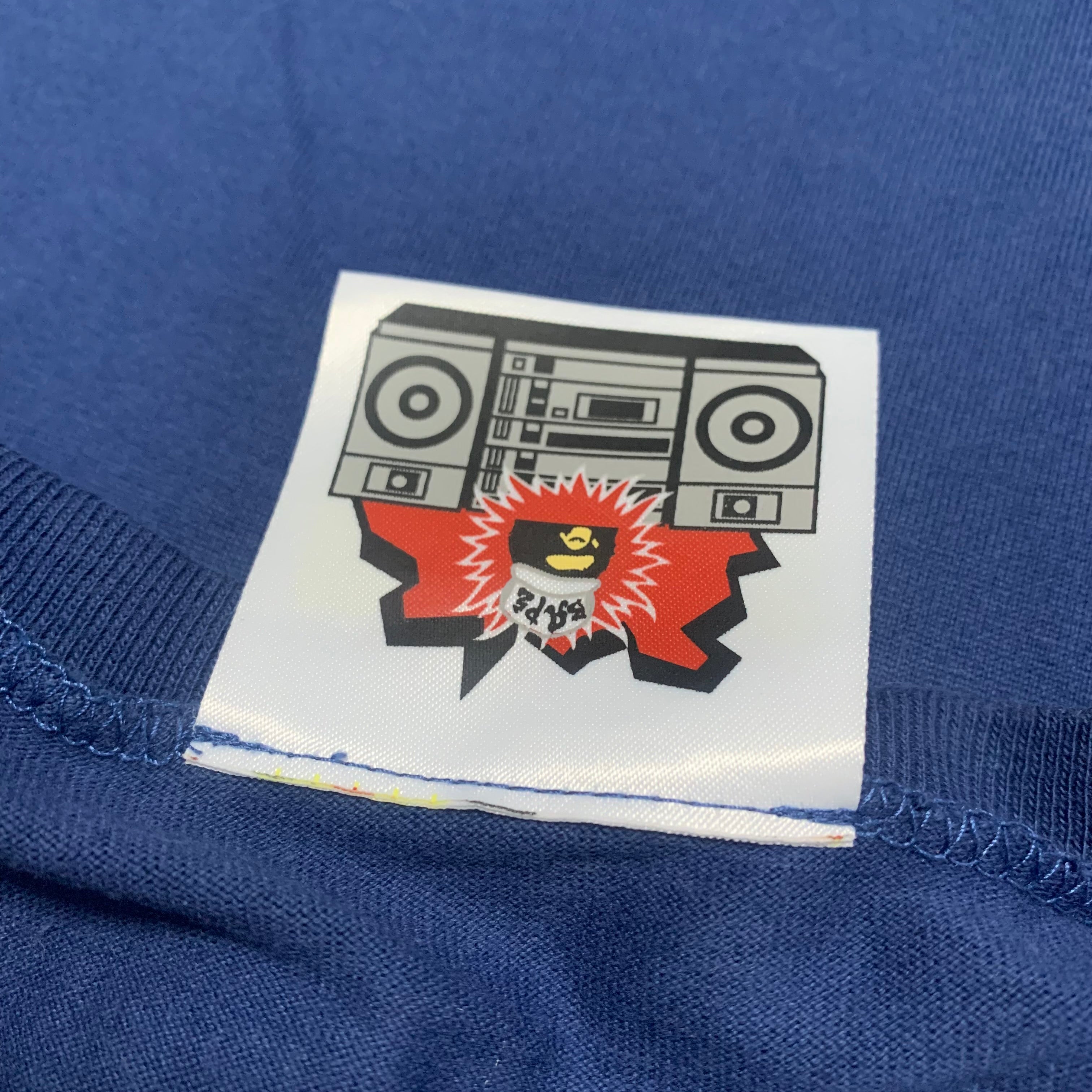 Bape Medium DJ Graphic Blue Tee A Bathing Ape Limited Edition Rare