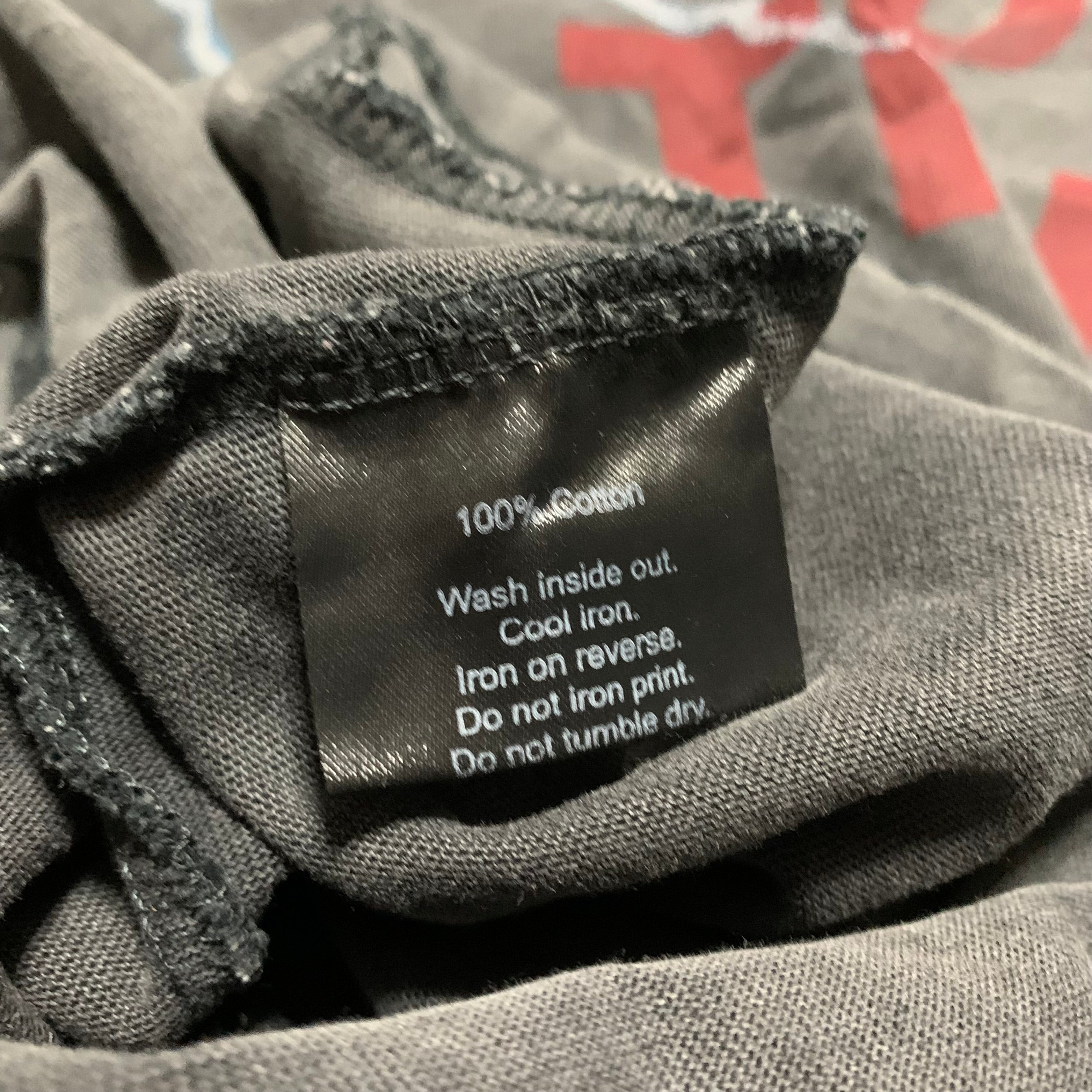 Represent Medium Louder Then Hell Vintage Grey Tee