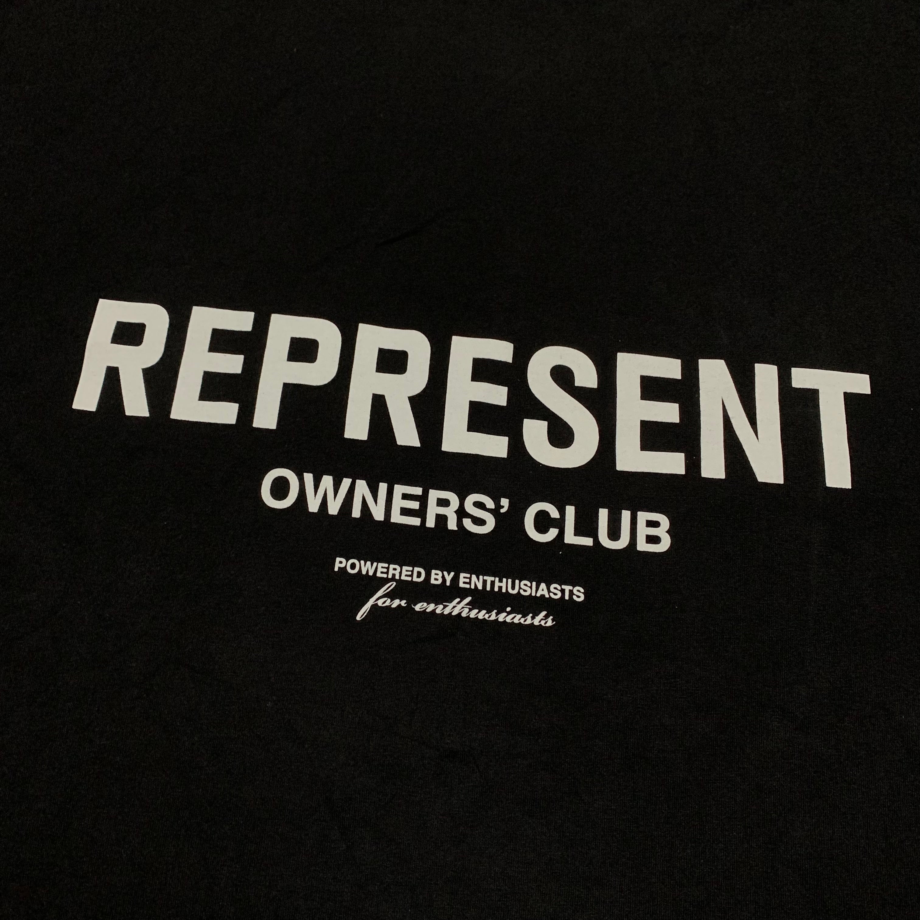 Represent Small Owners Club Jet Black Tee