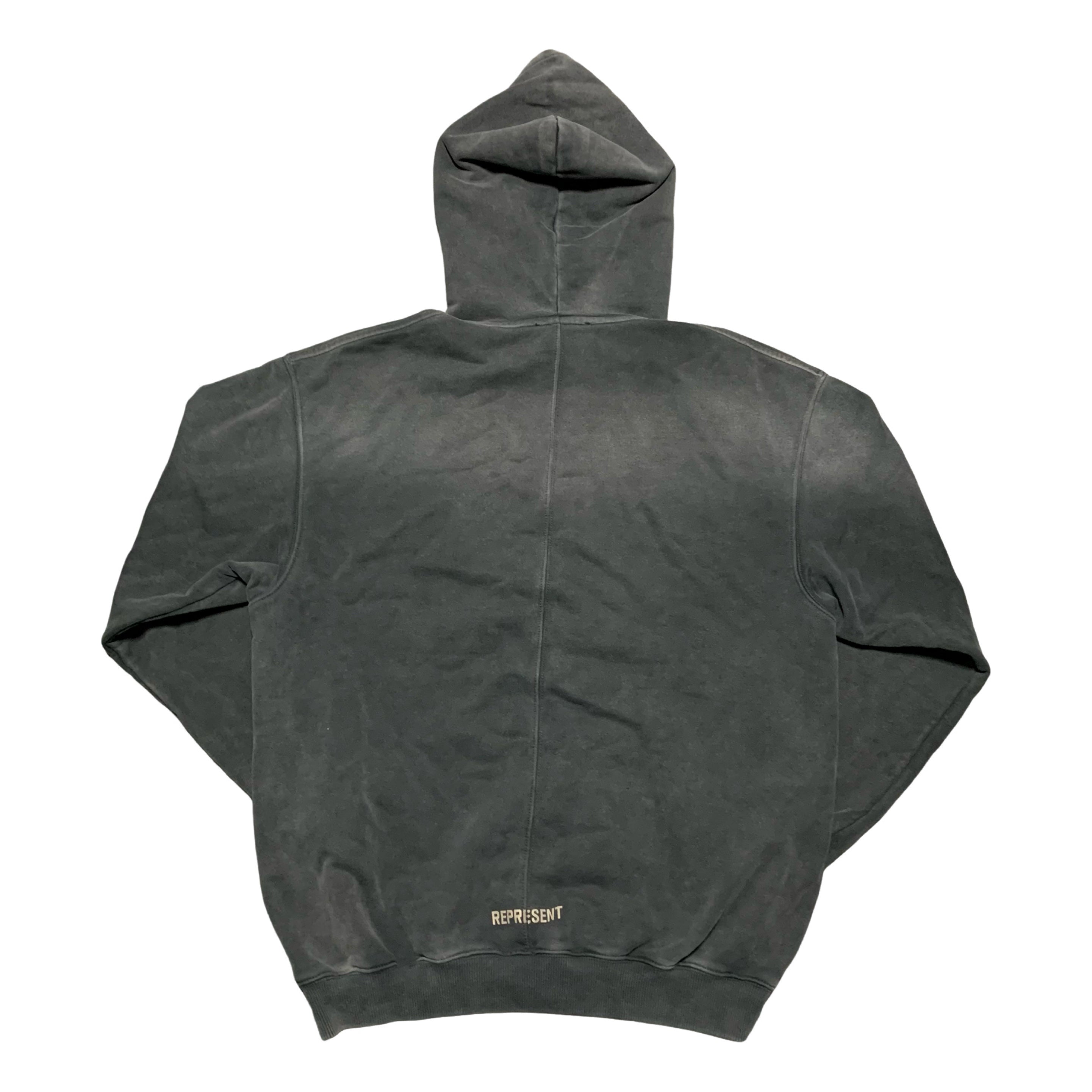 Represent Small Spirits Mascot Vintage Grey Hoodie