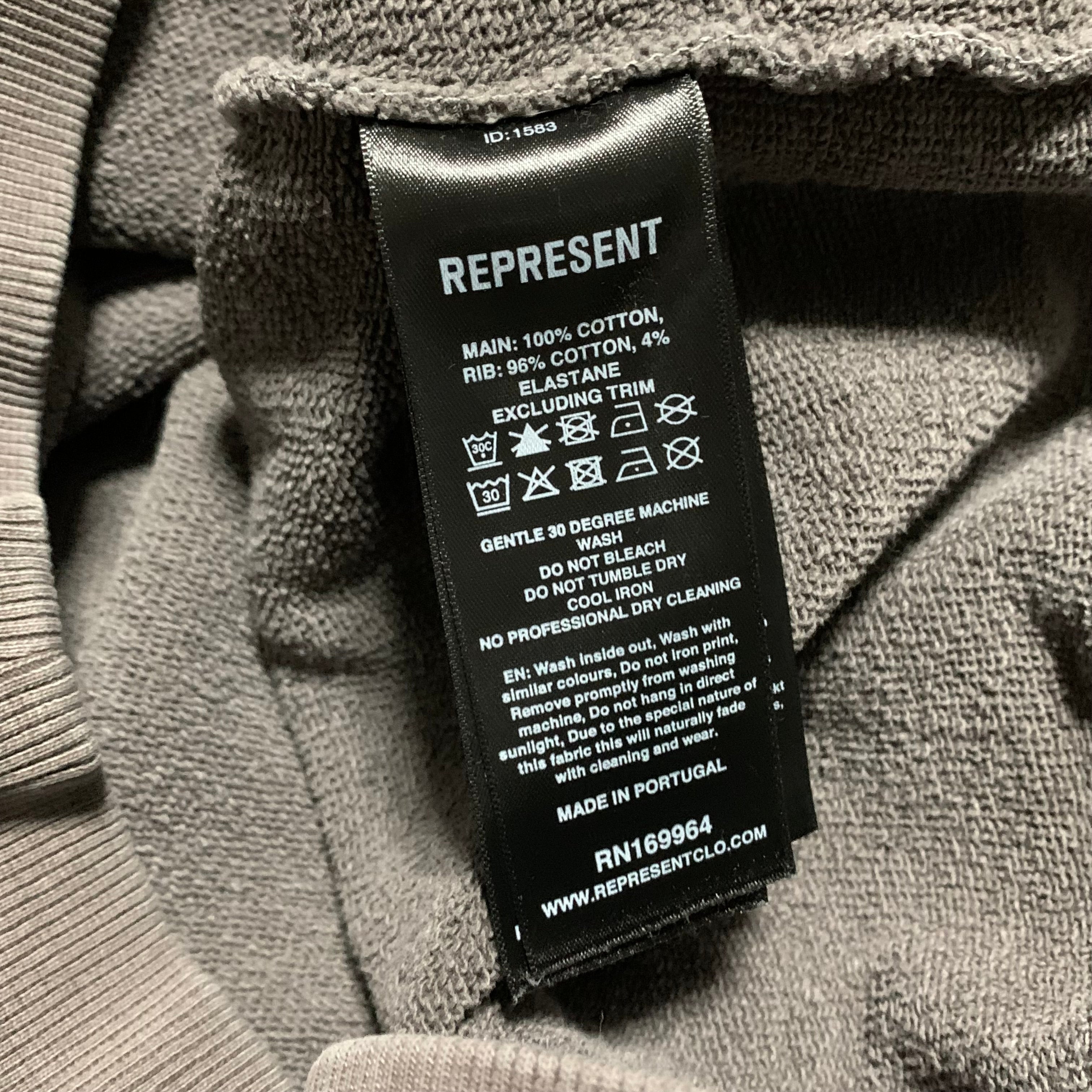 Represent XS Owners Club Fog Sweater Sweatshirt Crewneck