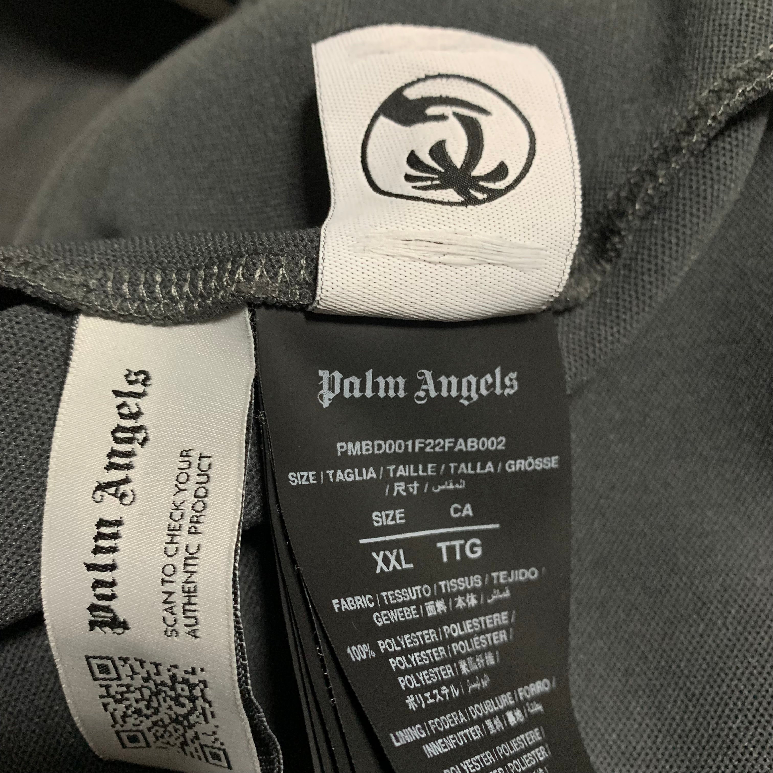 Palm Angels XXL Track Jacket Classic Grey Track Top