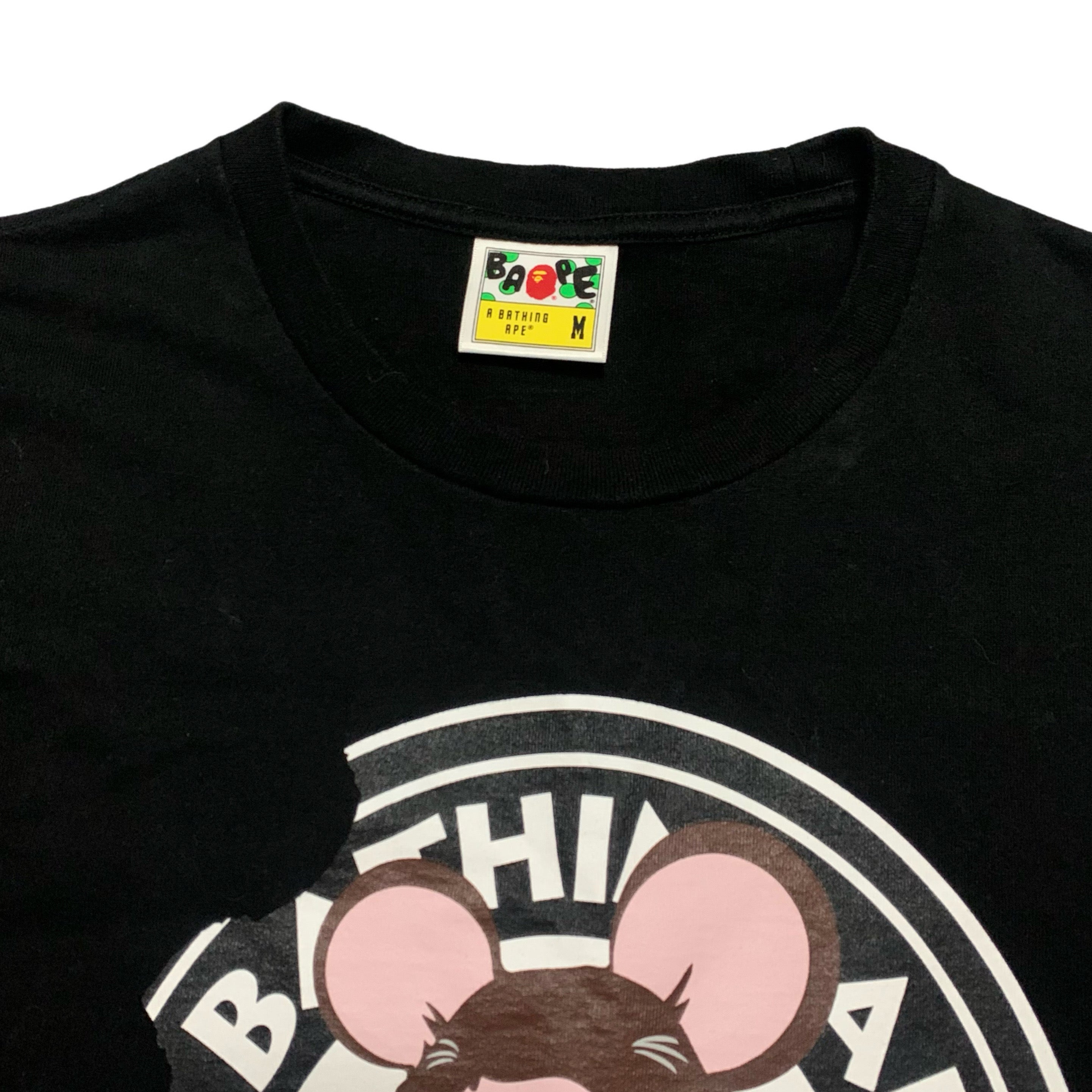 Bape Medium Year Of The Mouse Black Tee 2020