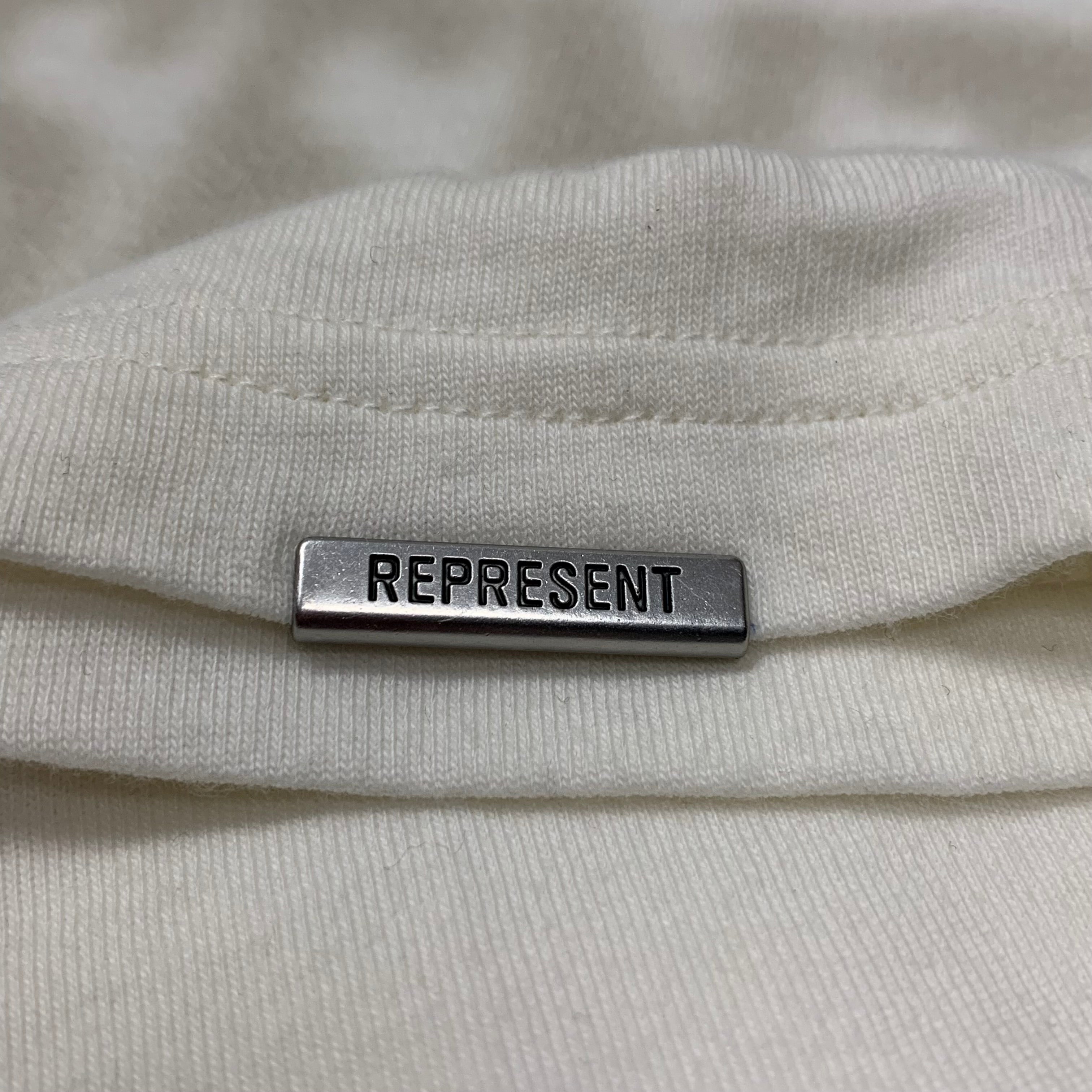 Represent XS Tee Property Of End Flat White T-Shirt
