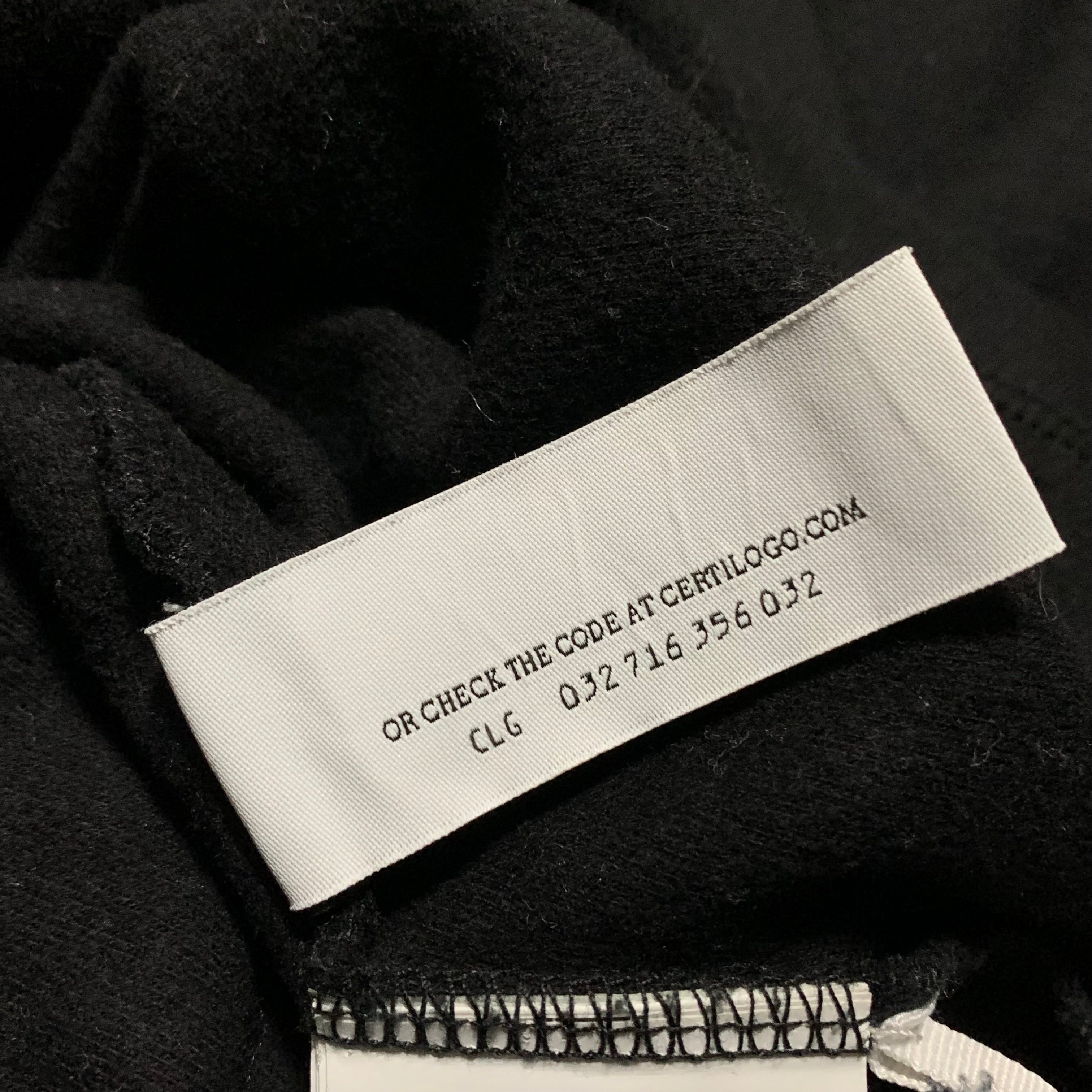 Off White Medium Rainbow Tomboy Black Tee Virgil Abloh