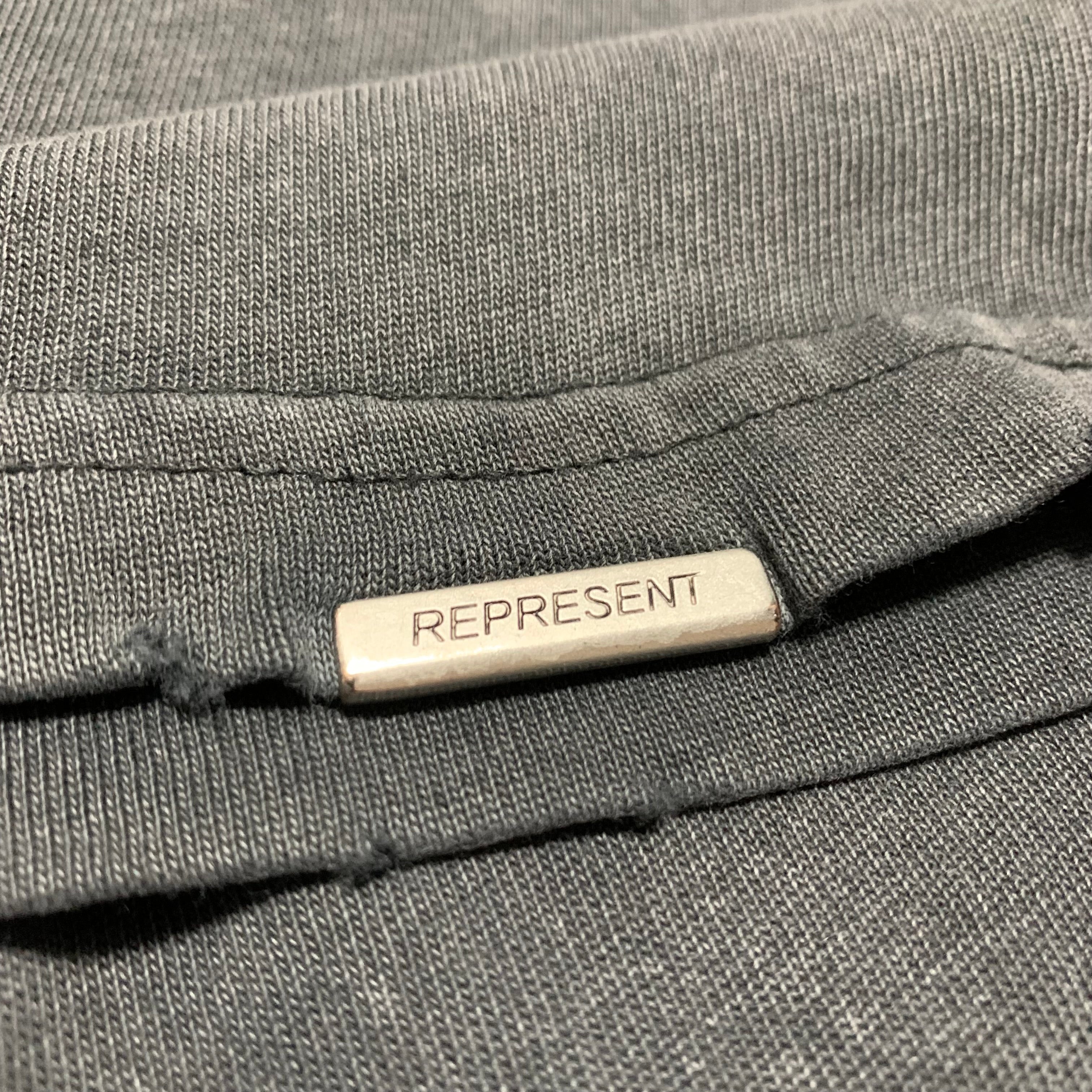 Represent XS Blanks Vintage Grey Tee
