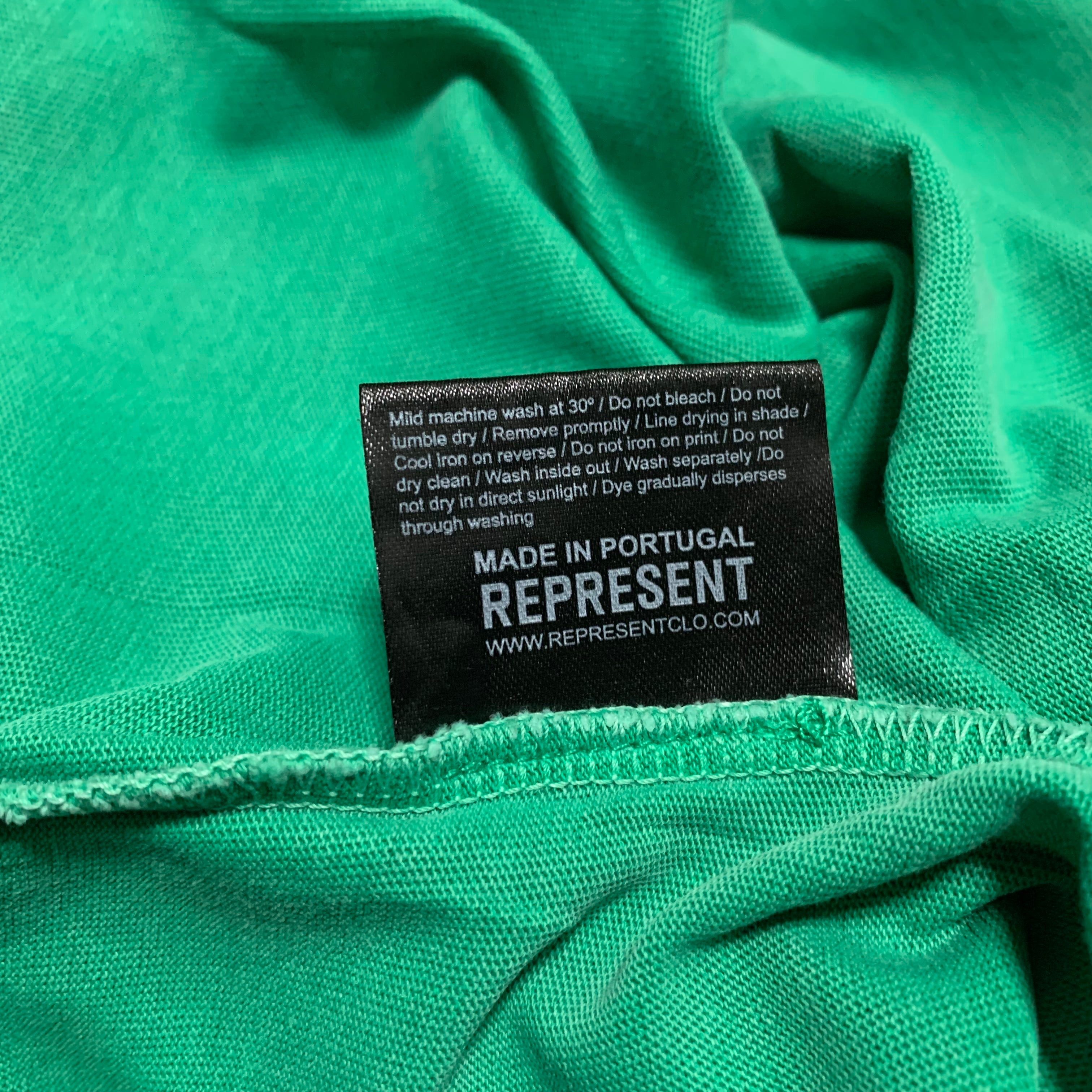 Represent Large Fall From Olympus Island Green Tee