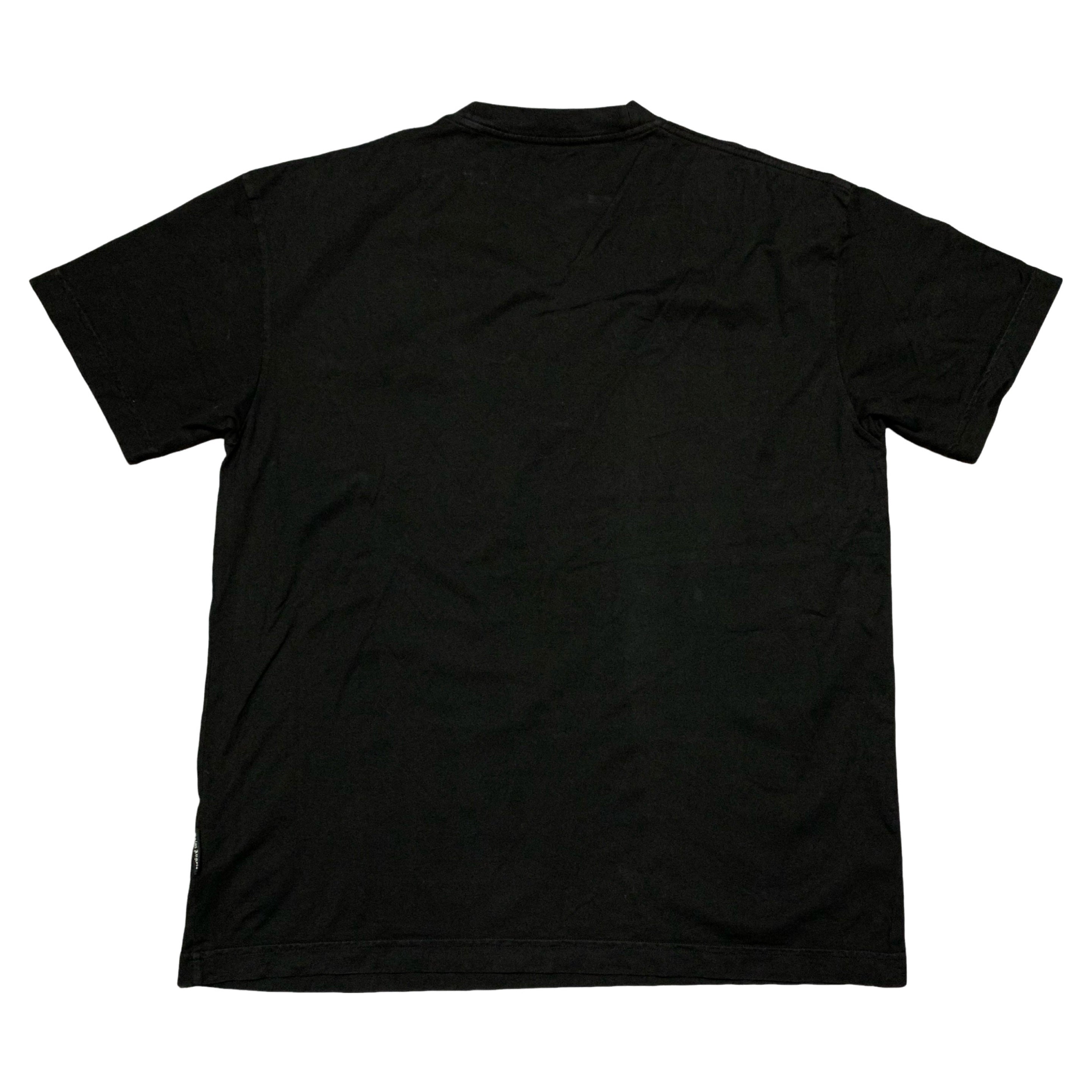 Palm Angels XL Flame Logo Black Tee