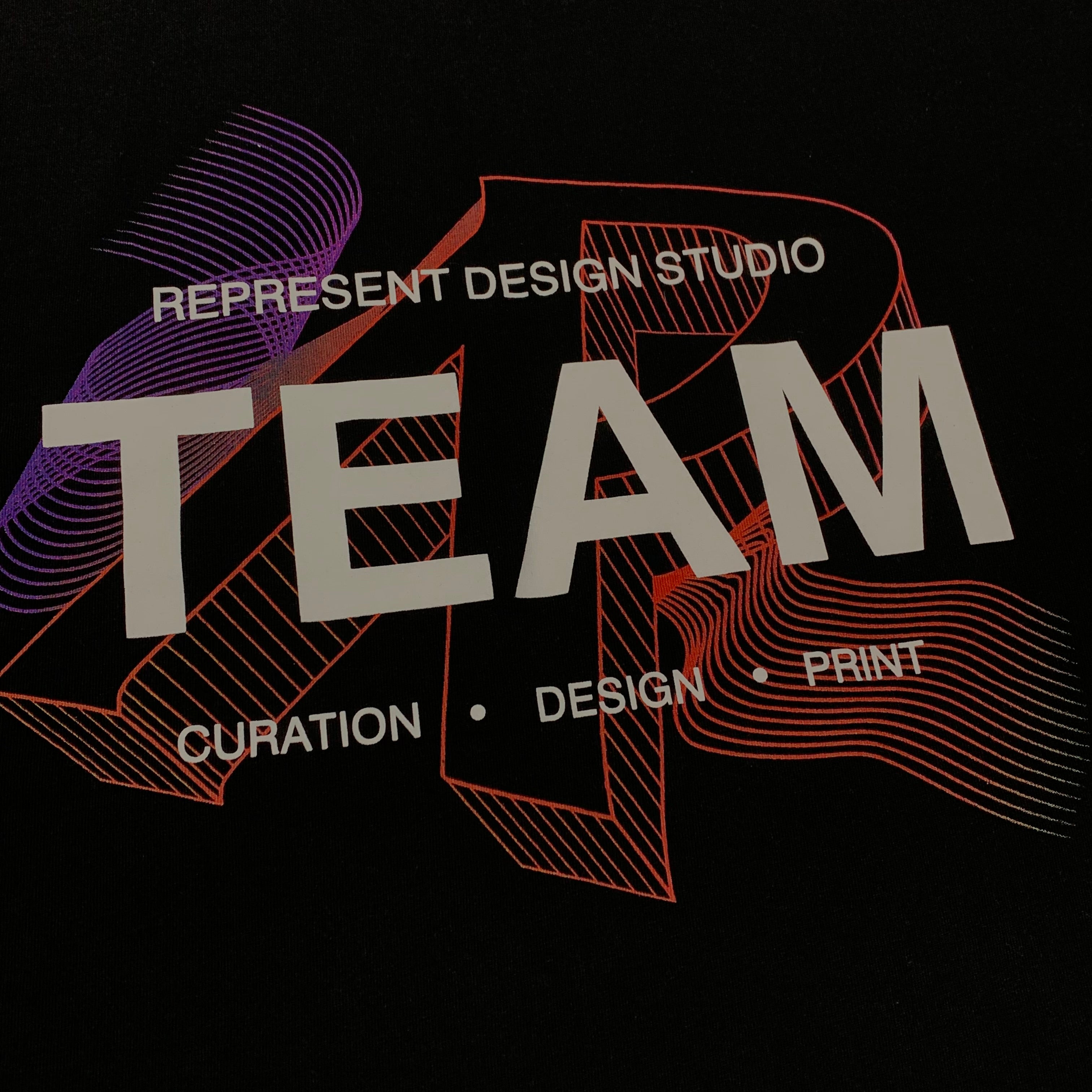Represent XXL Tee Design Studio Jet Black T-Shirt