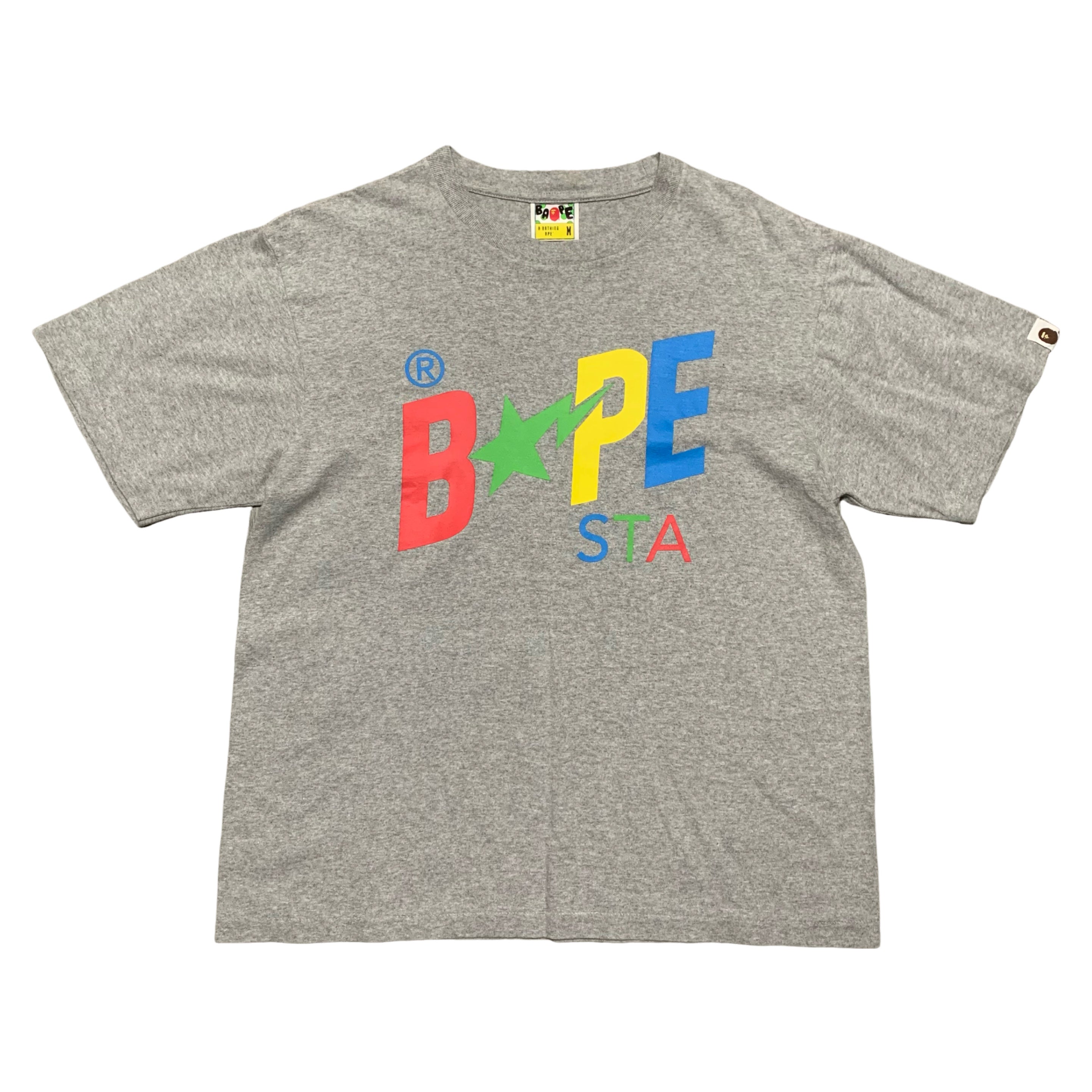 Bape Medium Bape Sta Grey Tee A Bathing Ape