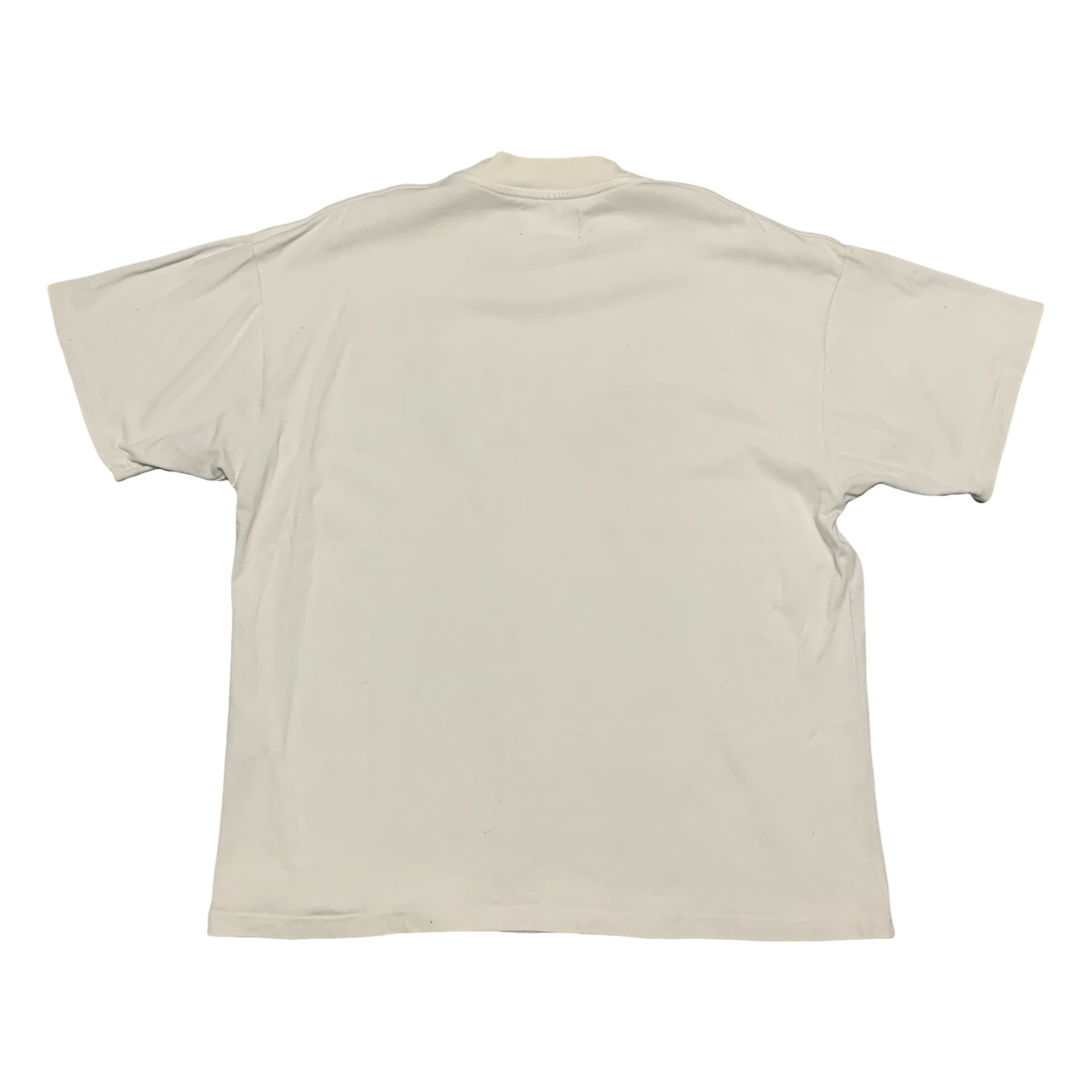 Represent Large Chrome Angel Flat White Tee