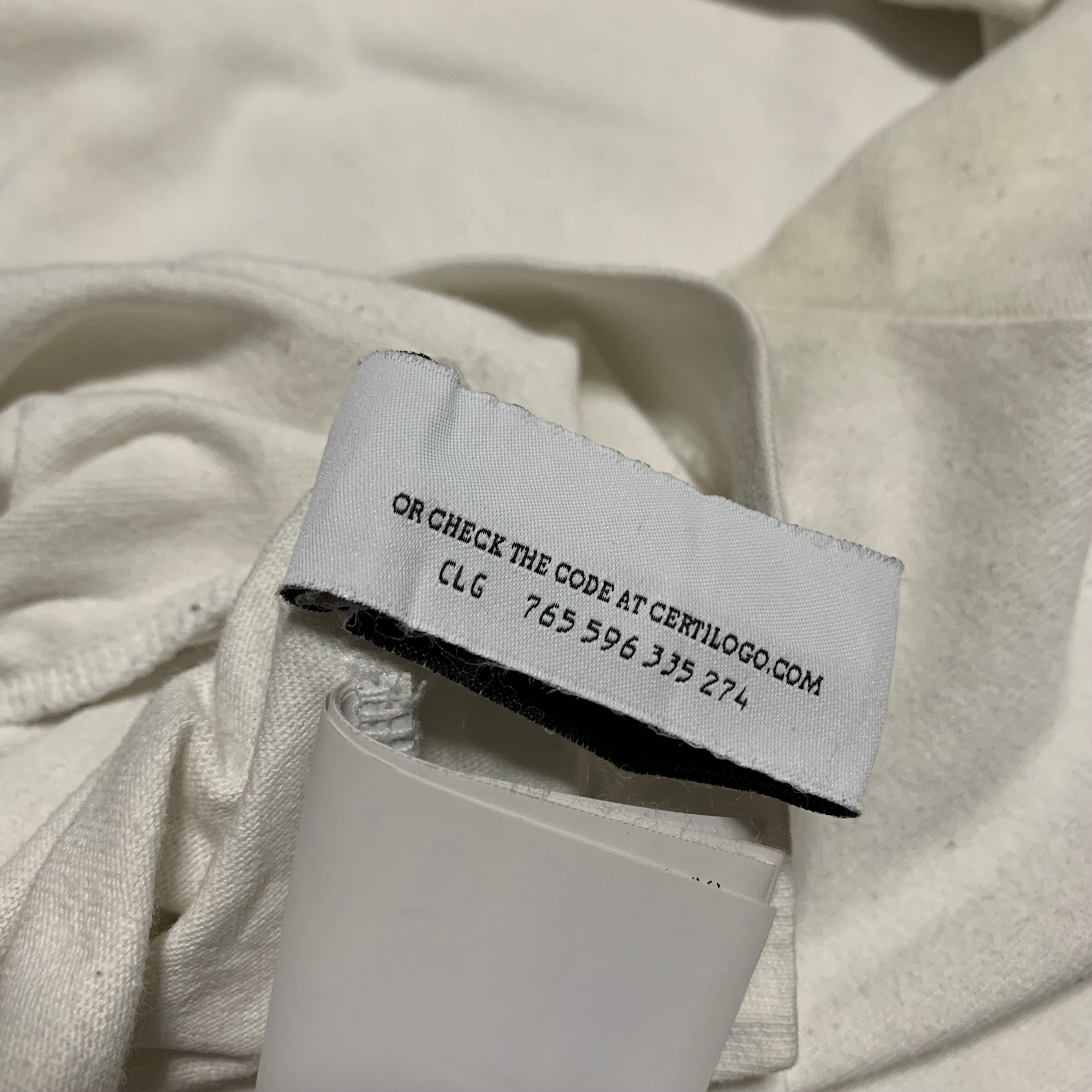 Off White Small Dripped Logo White Tee Virgil Abloh