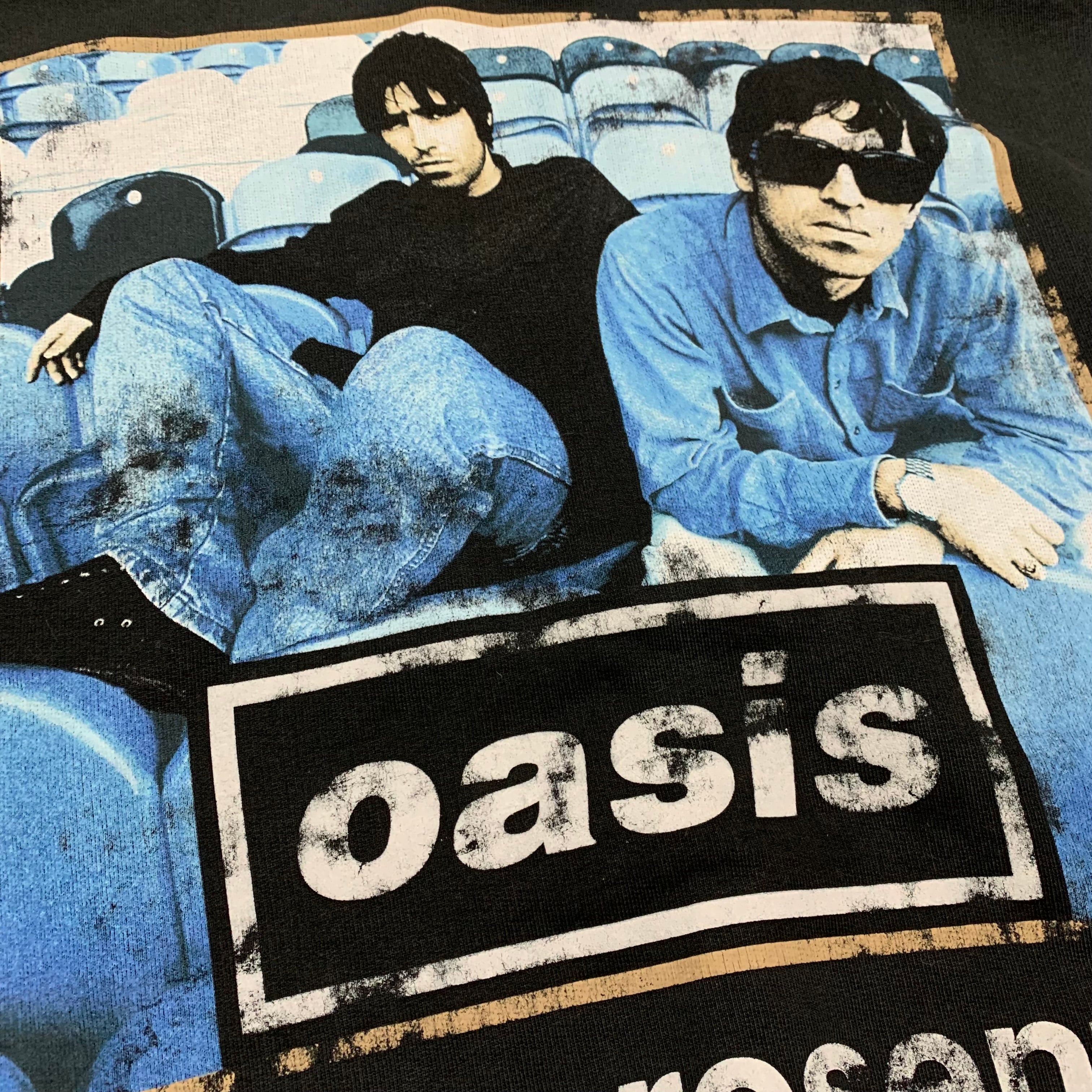 Represent Oasis Small Hoodie Maine Road Washed Black Hoodie