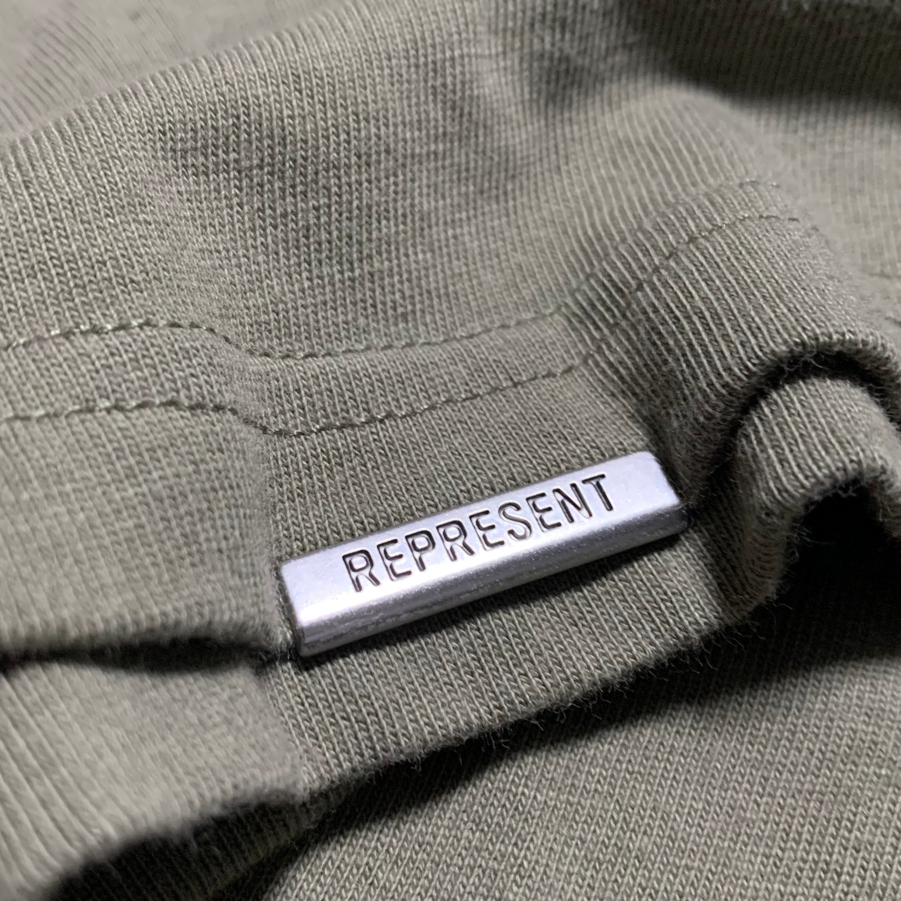 Represent XL Owners Club Khaki Green Tee