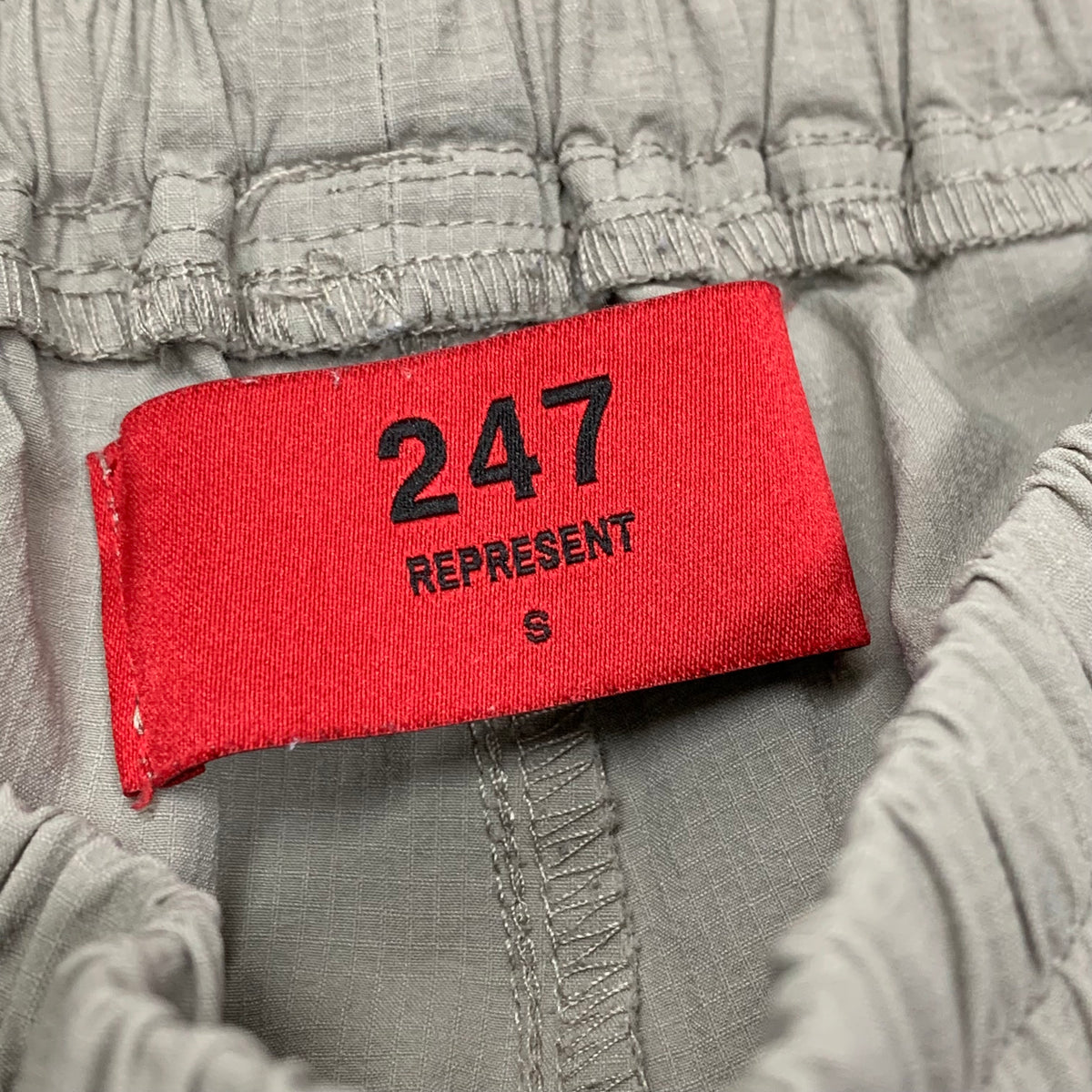 Represent Small Pant 247 Pants Taupe Track Zip Bottoms