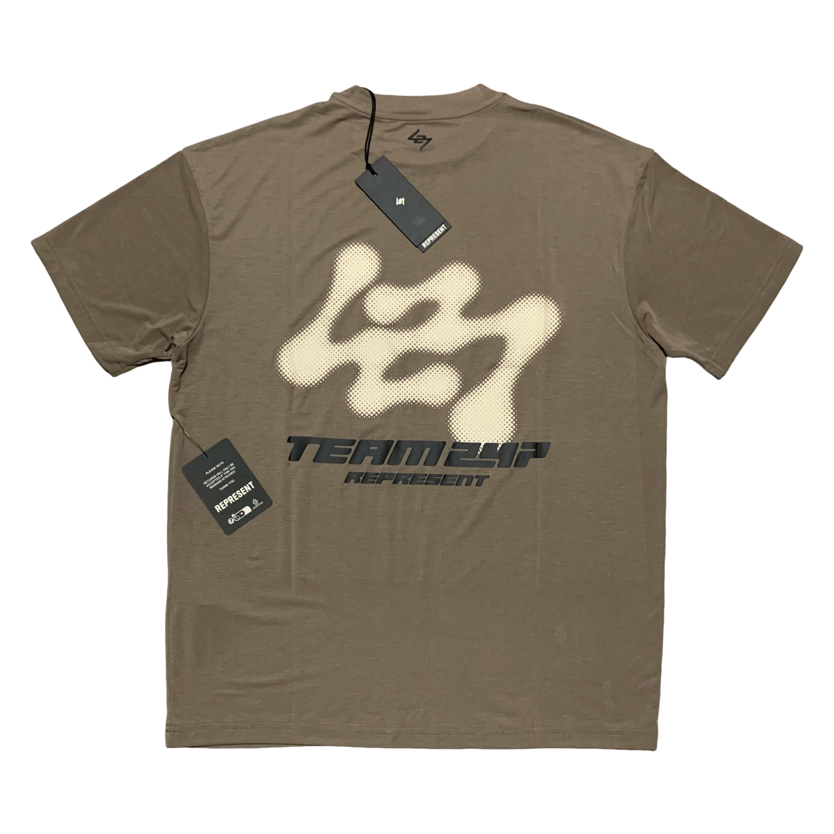 Represent XS 247 Future Terrains Oversized Tee Umber