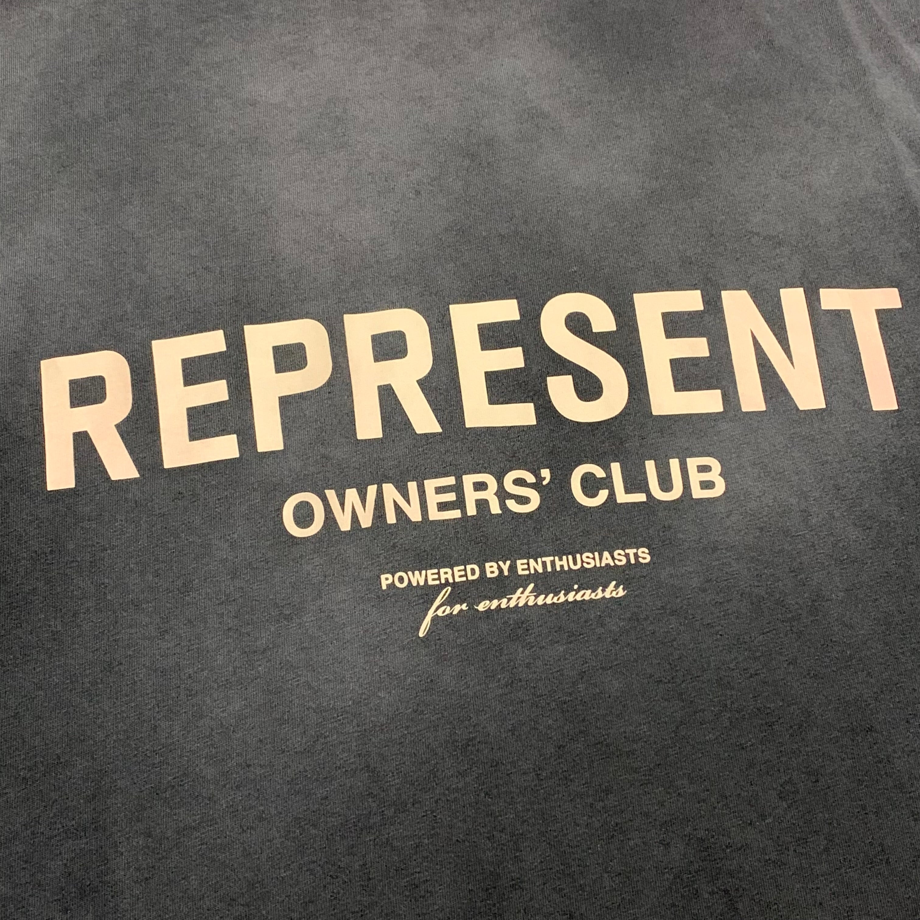 Represent XS Owners Club Stained Black Tee