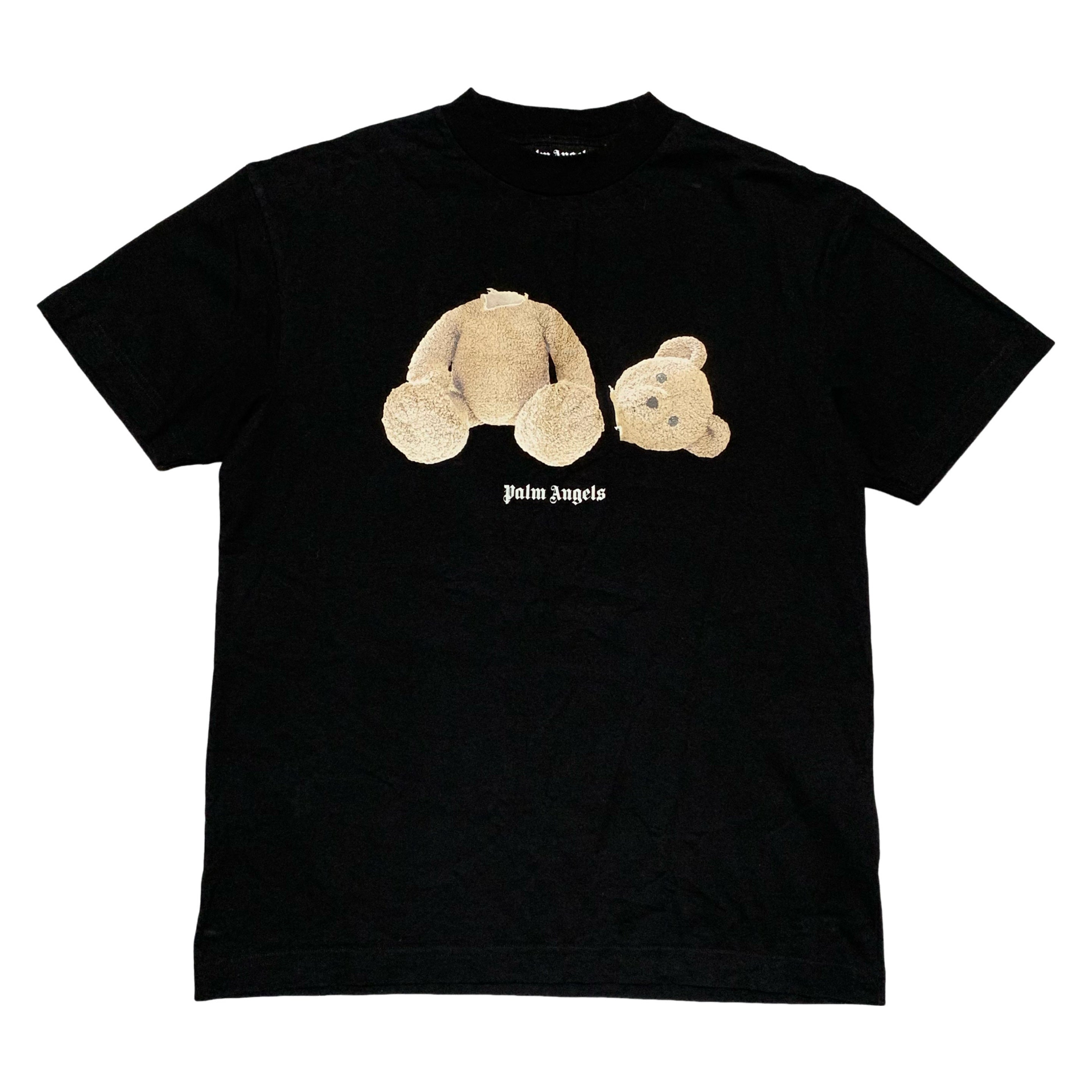 Palm Angels Medium Classic Bear Black Tee