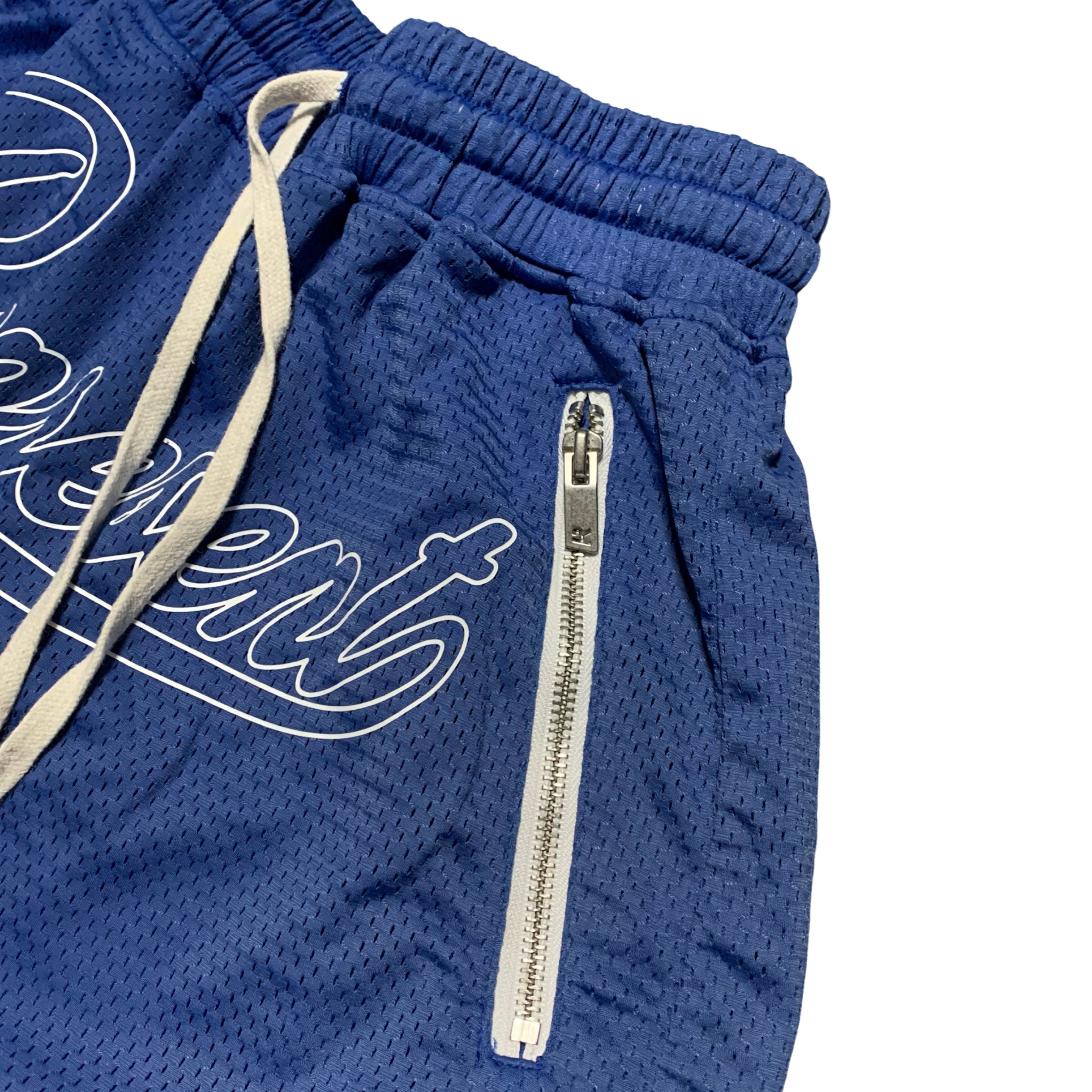 Represent XS Shorts Basketball Mesh Blue Shorts