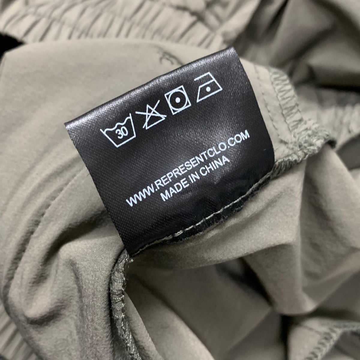 Represent Large Shorts 247 Pant Khaki Track Pant Bottoms