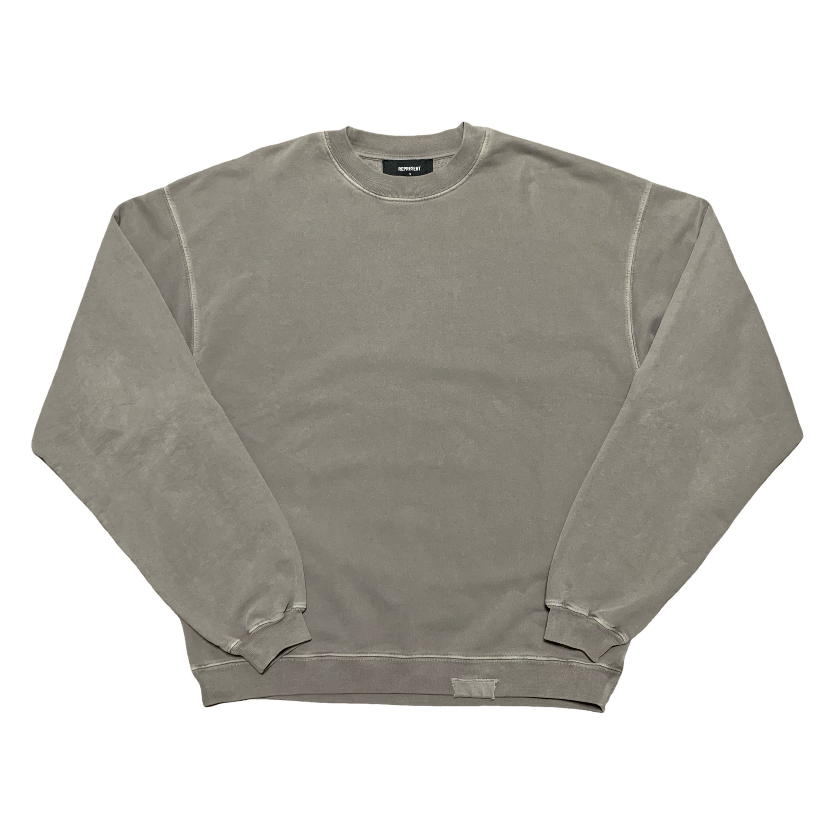 Represent Small Initial Ultimate Grey Sweater Sweatshirt