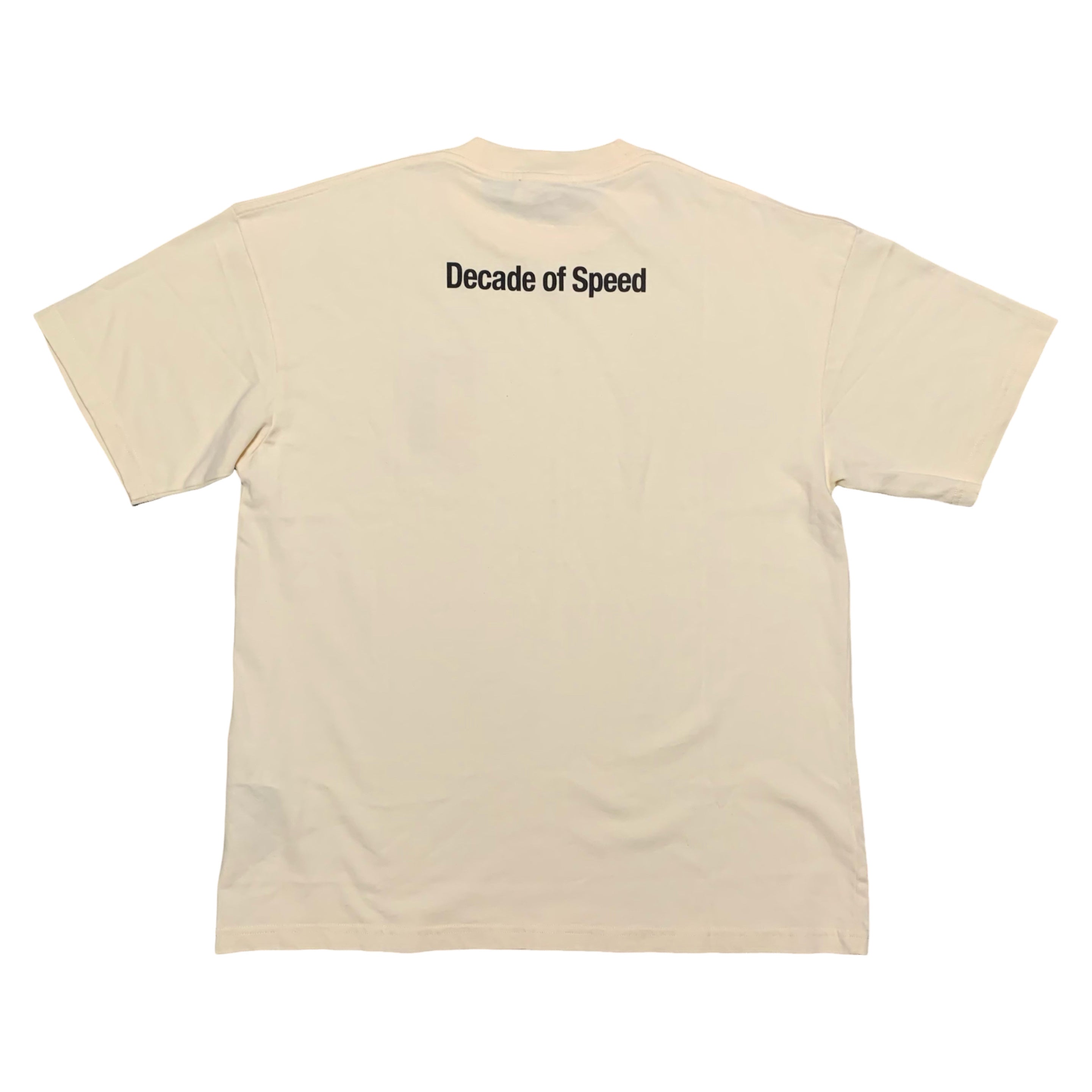 Represent XS Decade Of Speed Cream White Tee