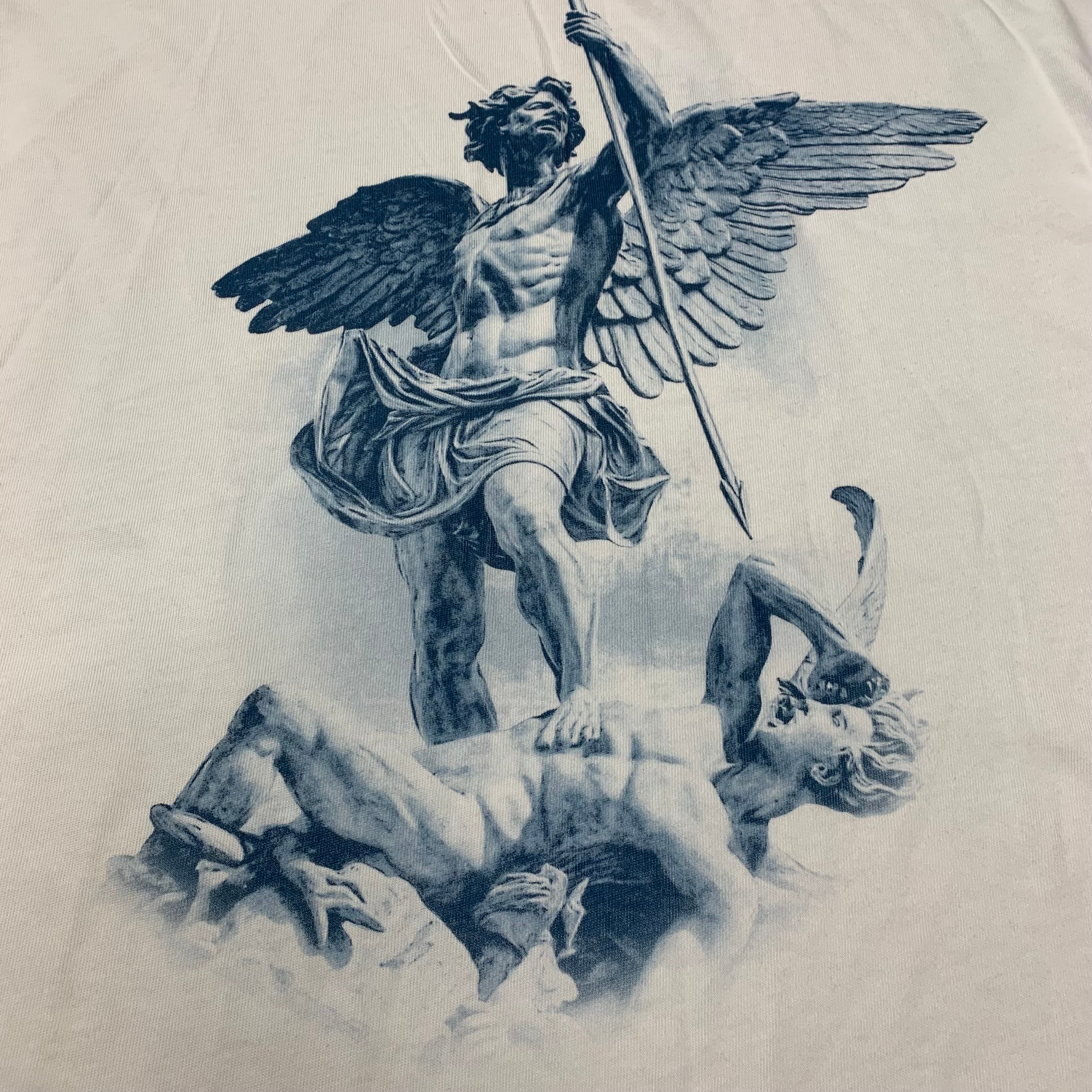 Represent Medium Tee Saint Micheal Flat White T-Shirt