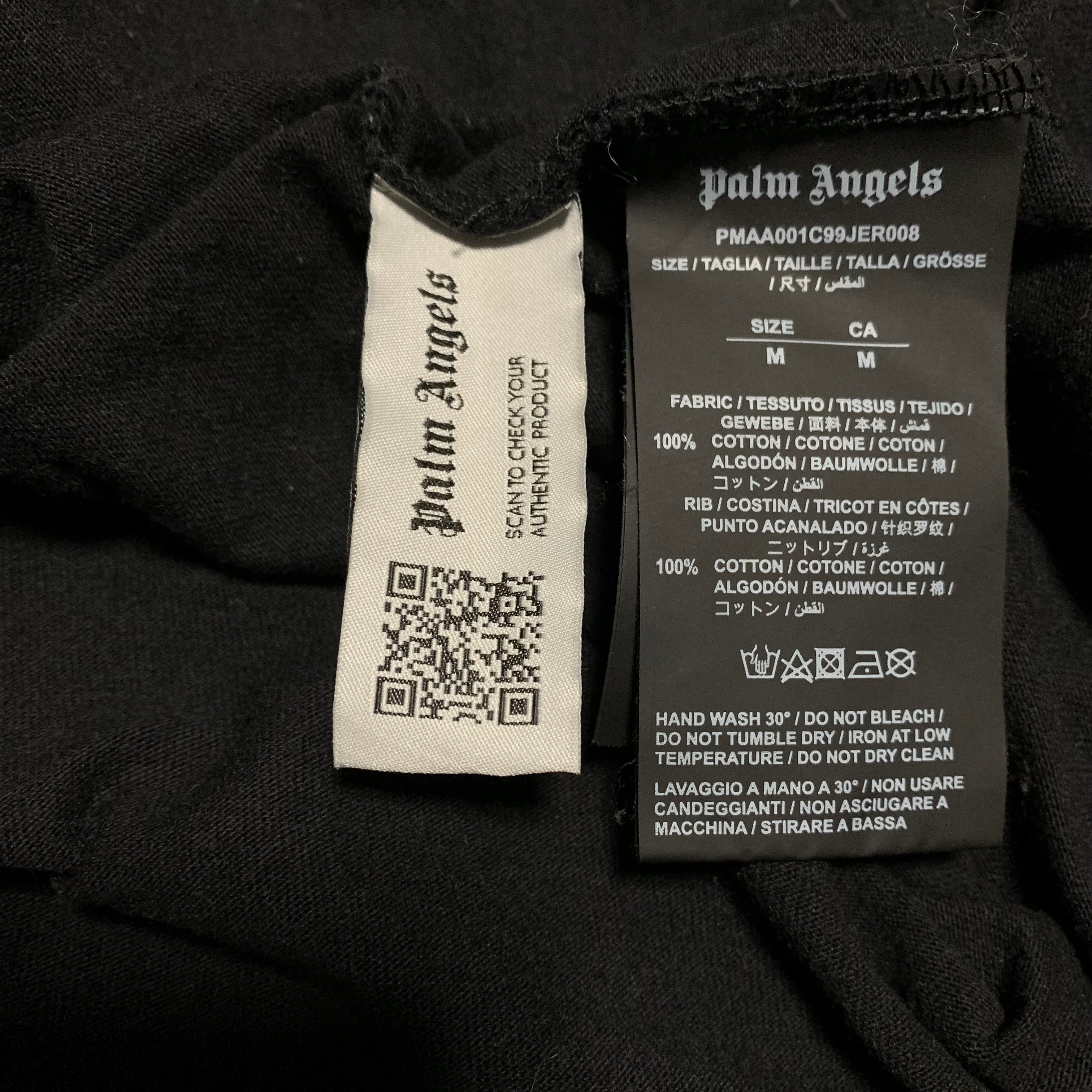 Represent Medium New York Sprayed Black Tee