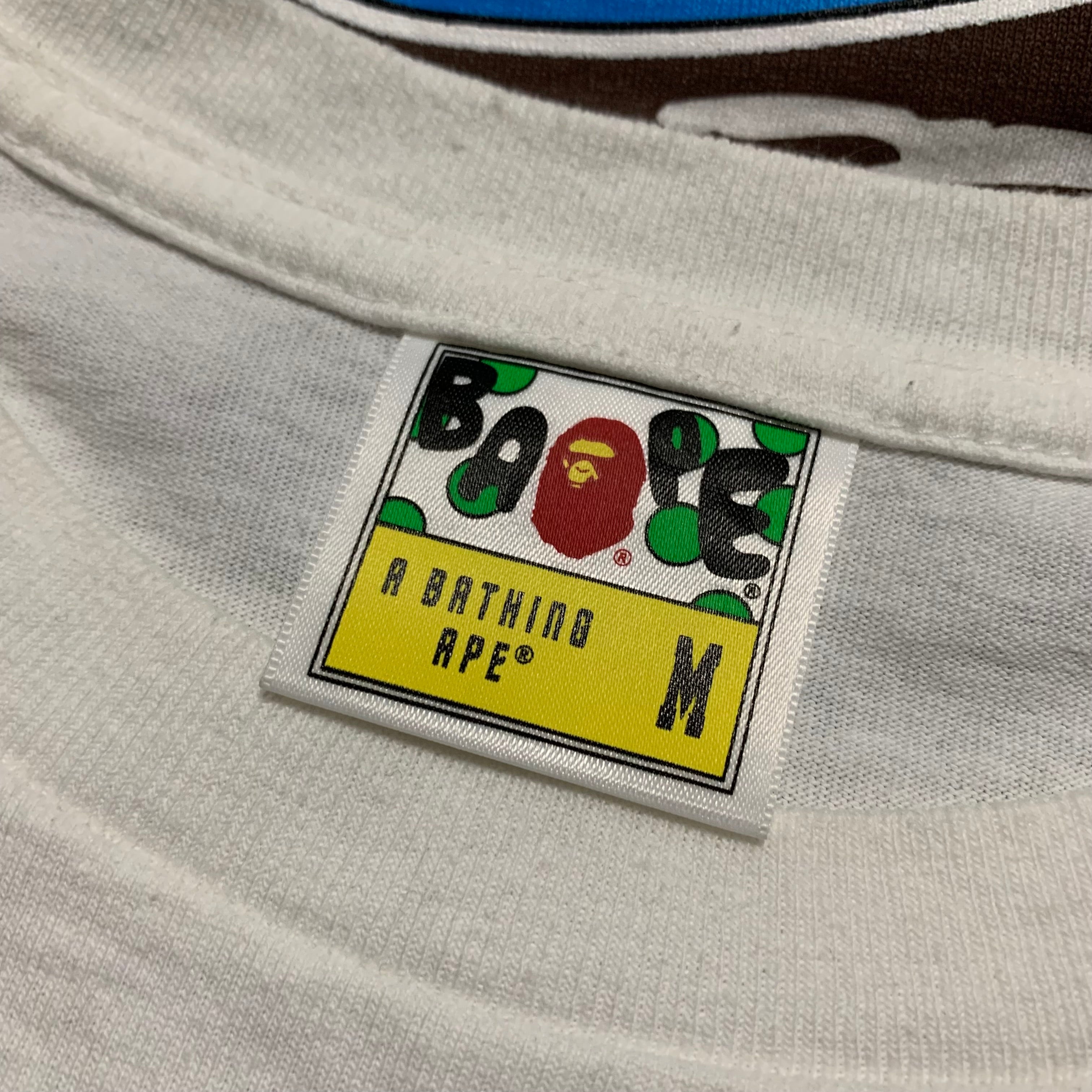 Bape Medium Japan Culture Karate White Tee A Bathing Ape