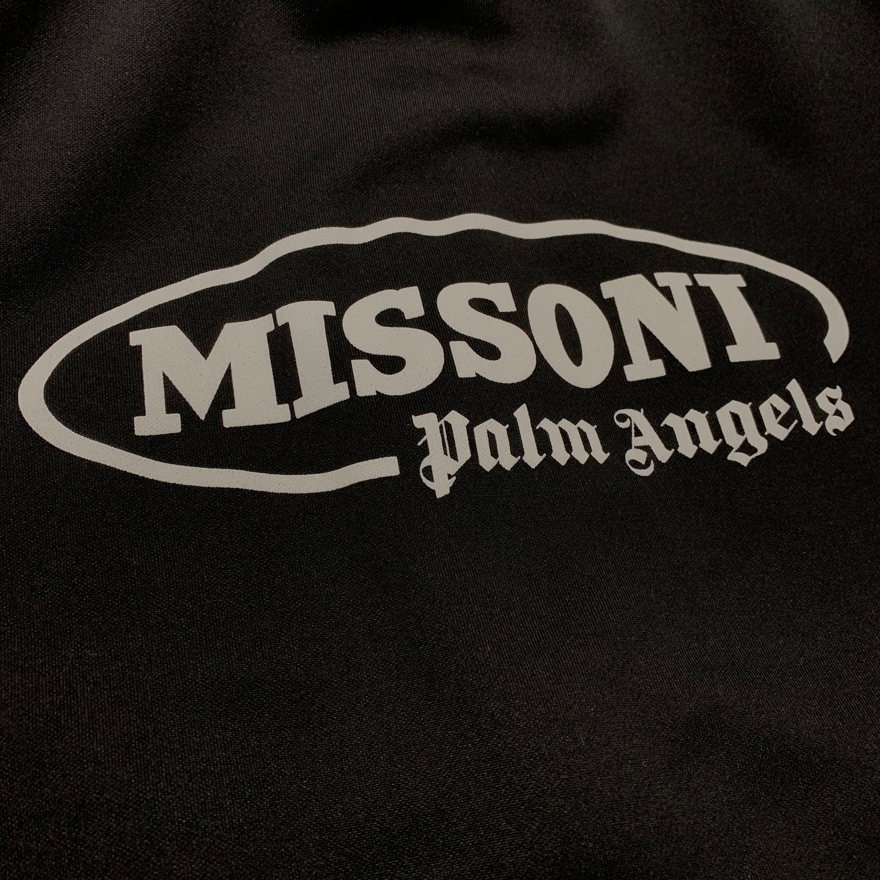 Palm Angels Medium Tee Missoni Black Track Jacket Multi Colour Track Top