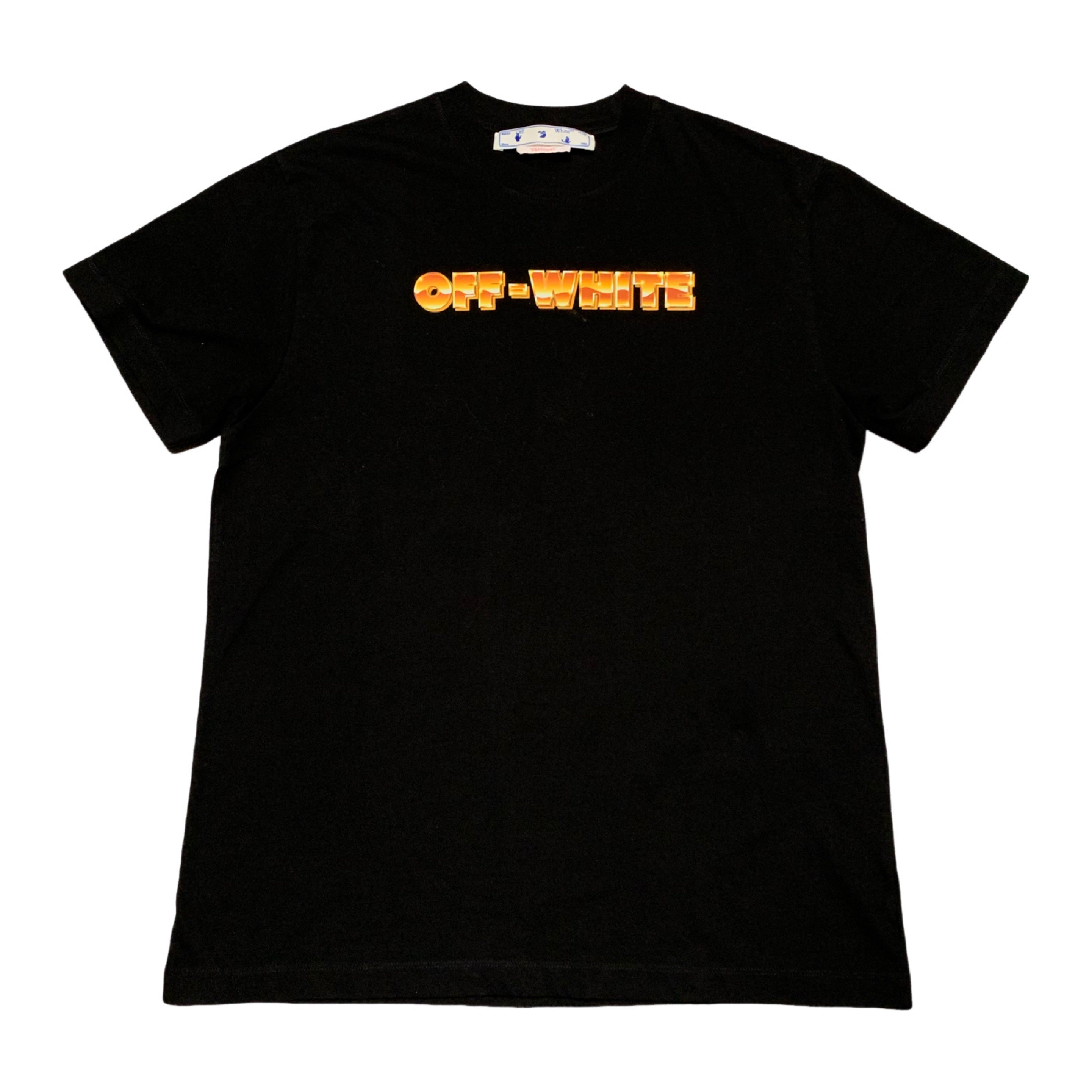 Off White Medium Metal Arrows Black Tee Virgil Abloh