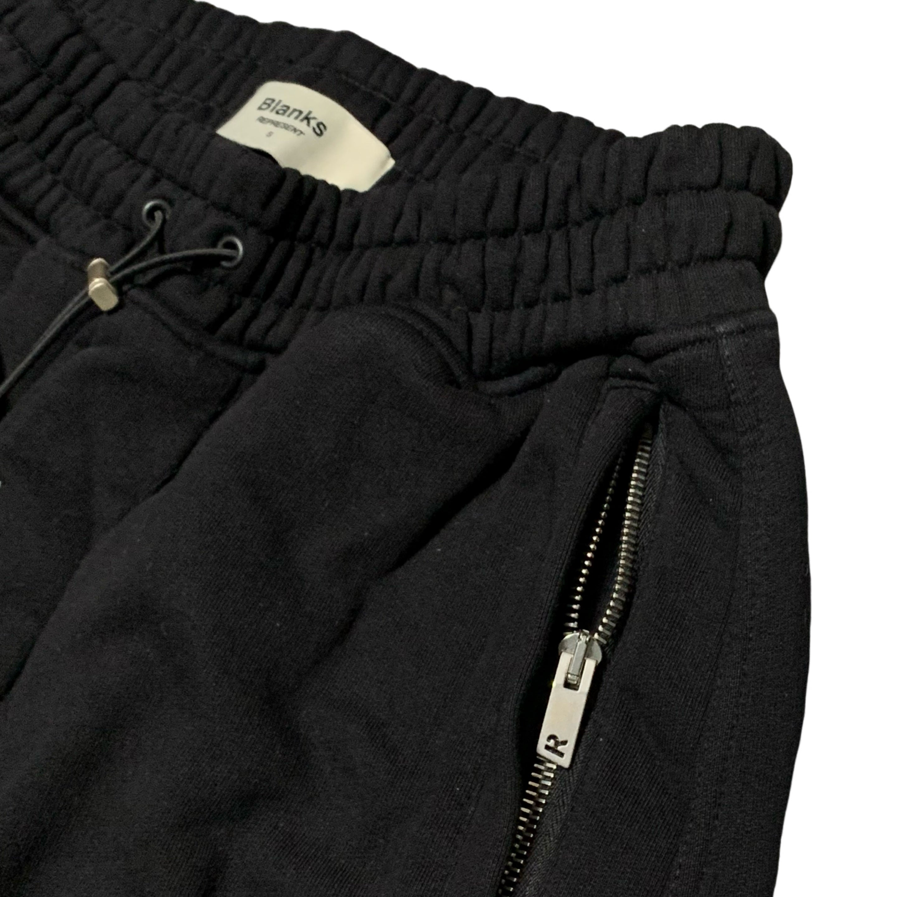 Represent Small Blanks Jogger Sweatpants Bottoms Jet Black