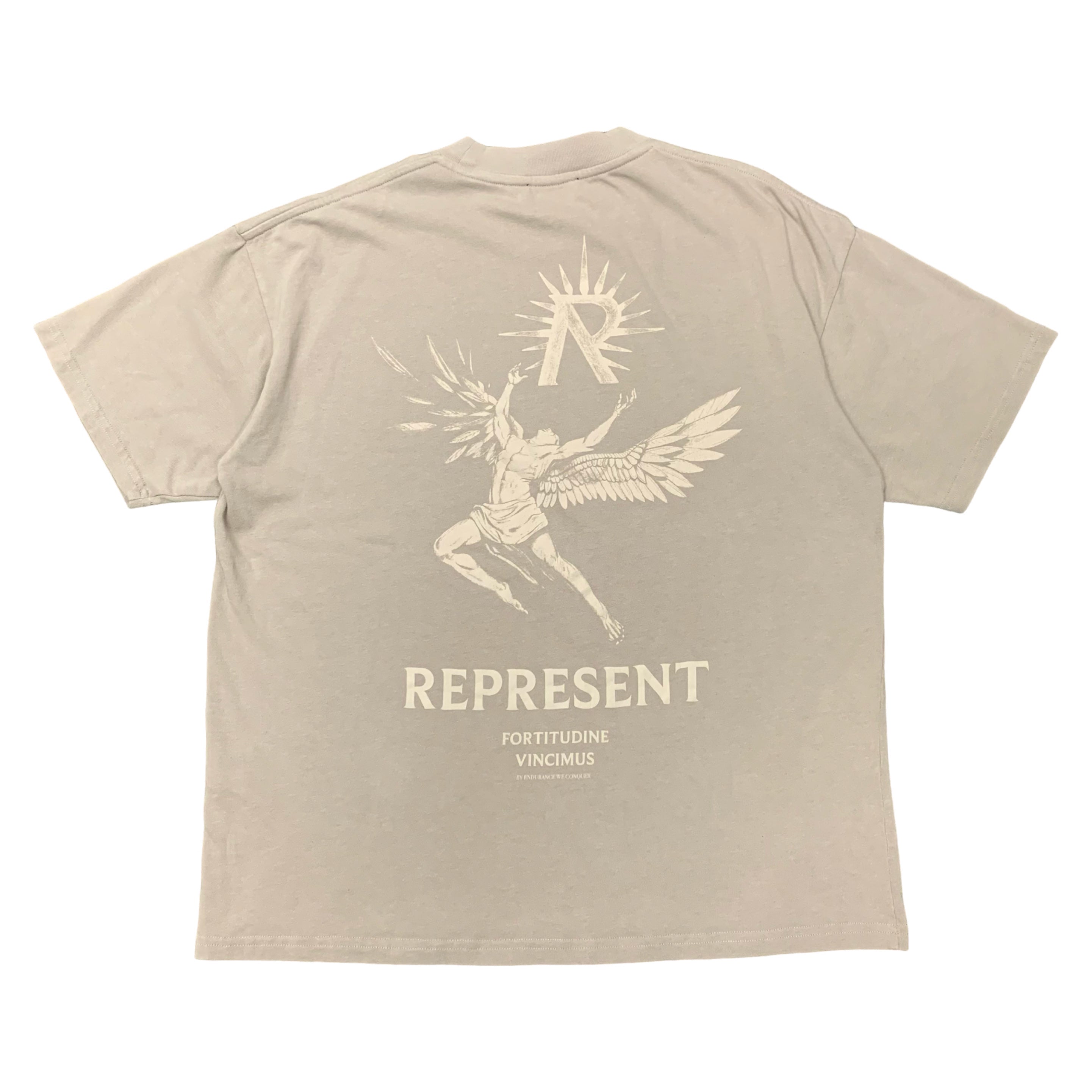 Represent Medium Tee Icarus Beige Taupe T-Shirt