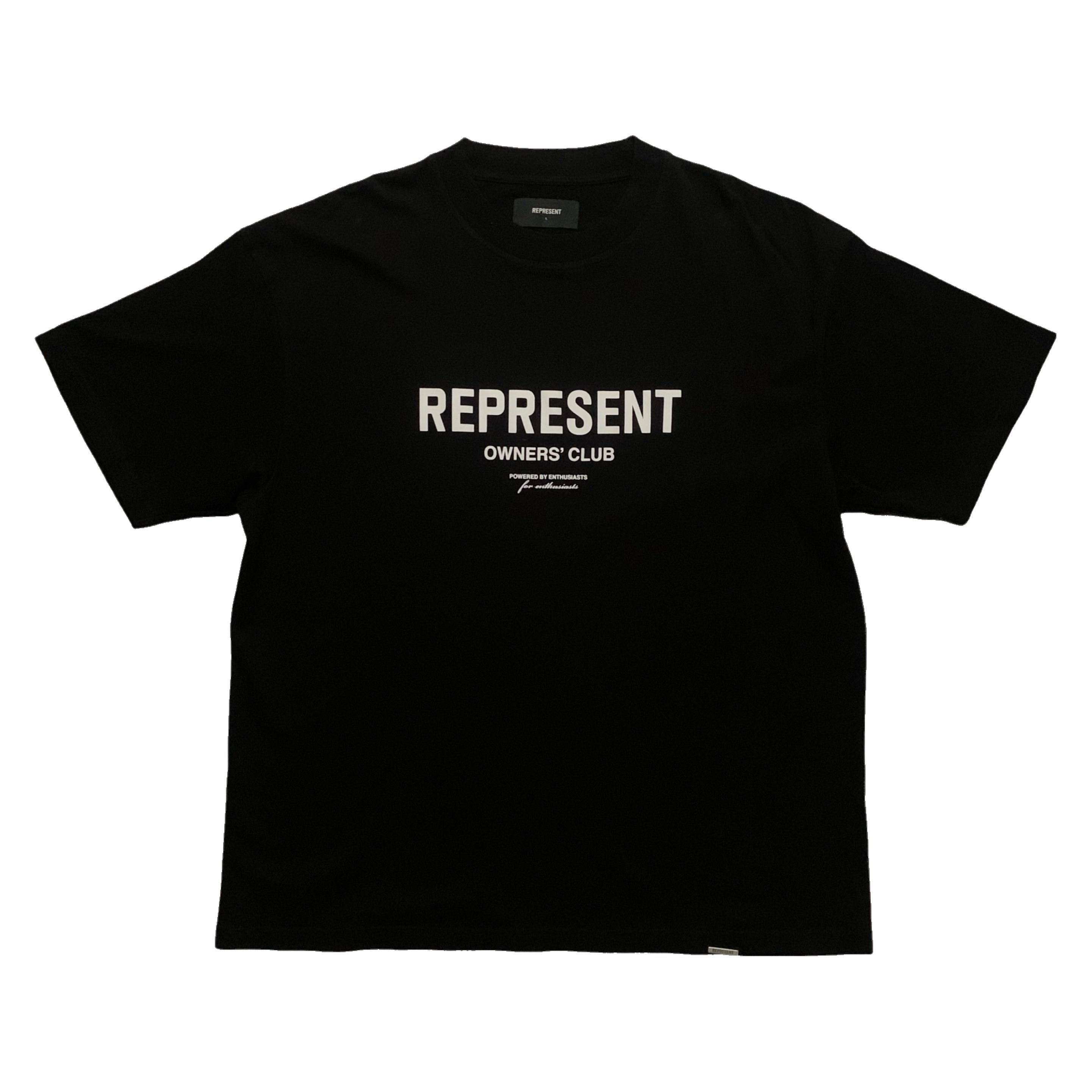 Represent Large Owners Club Jet Black Tee