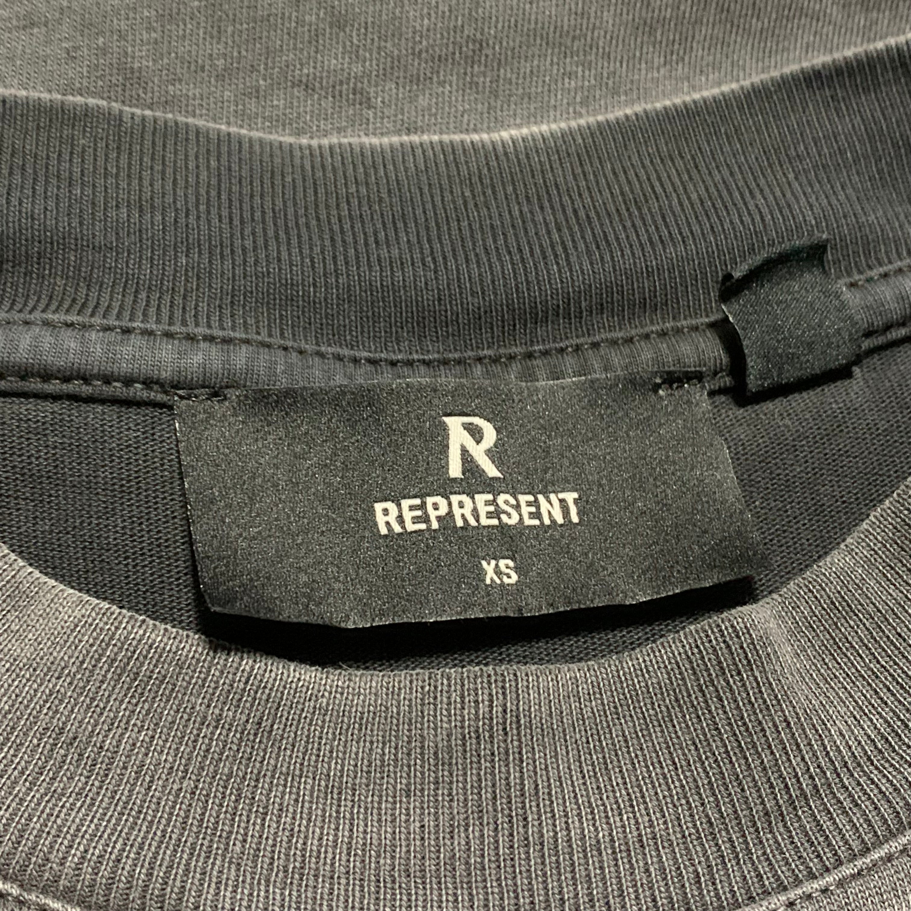 Represent XS Owners Club Stained Black Tee