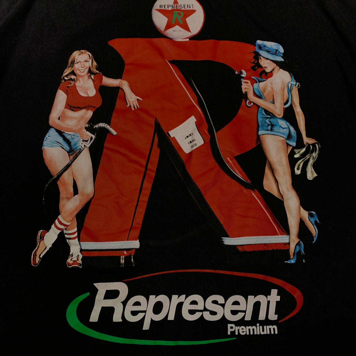 Represent XS Tee Premium Off Black T-Shirt